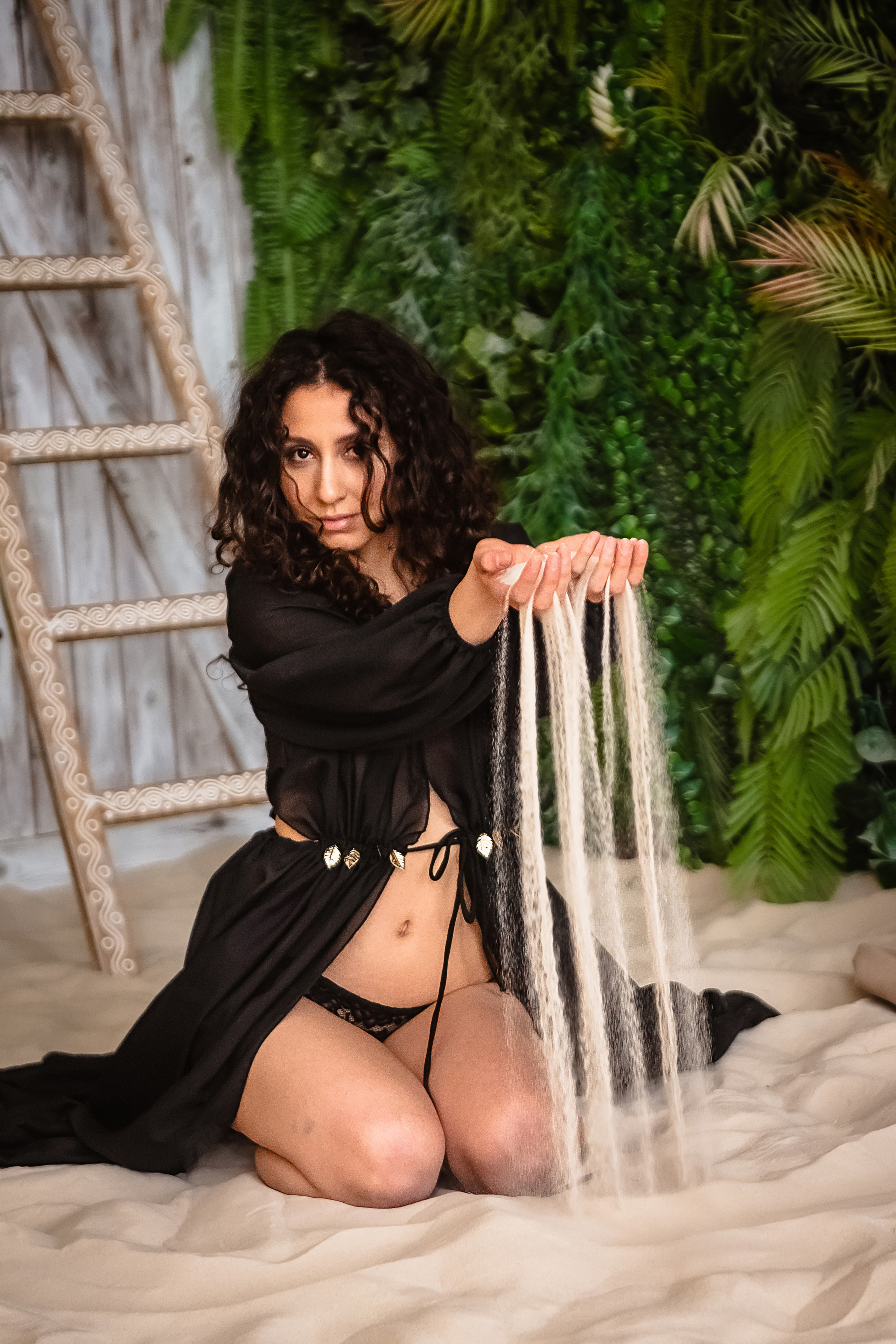 Фотосессия в зале с песком для блогера. КОНТЕНТ |БРЕНД фотограф Санкт-Петербург — Жанна Олтаржевская