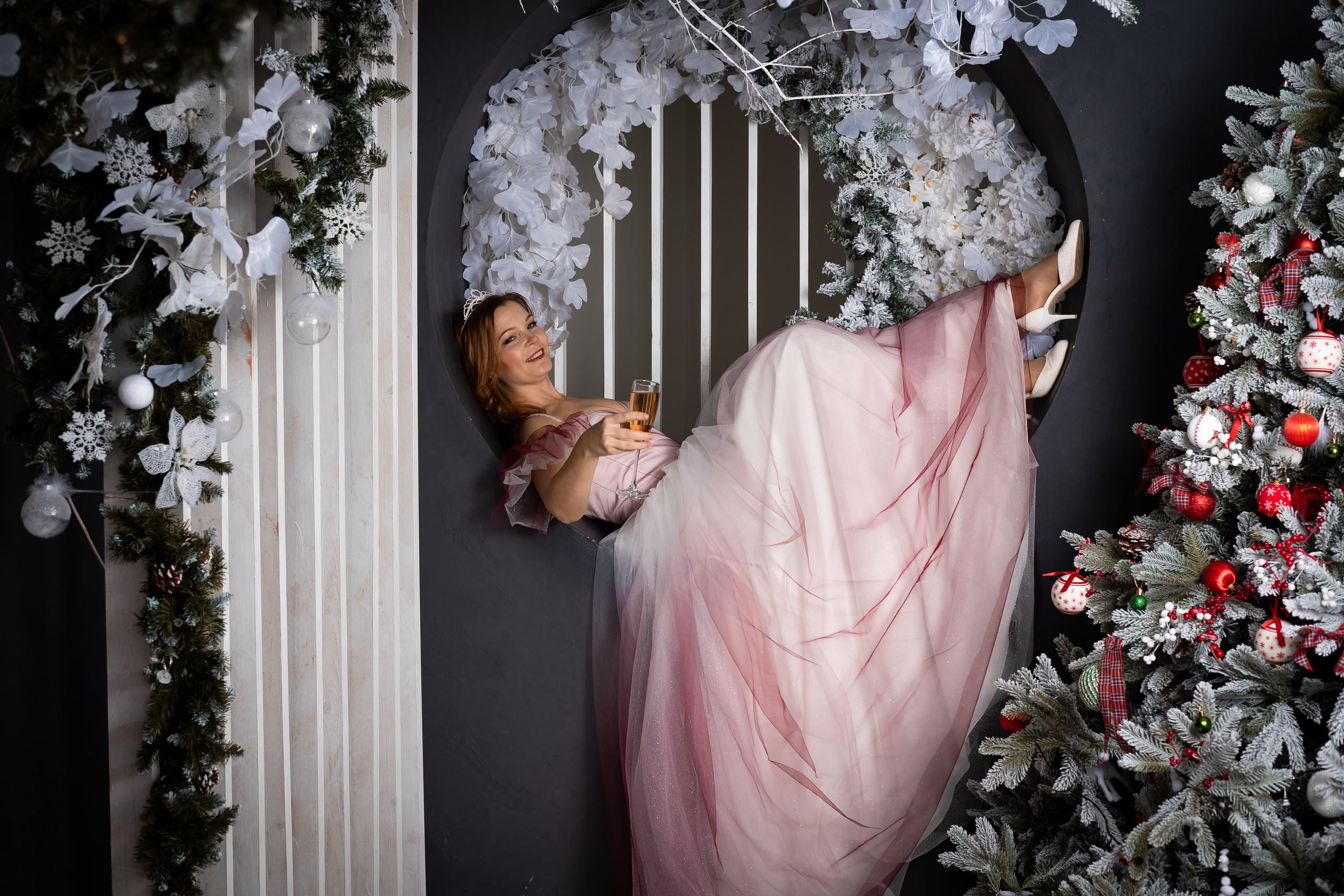 Новогодняя портретная фотосессия. КОНТЕНТ | БРЕНД фотограф Санкт-Петербург — Жанна Олтаржевская