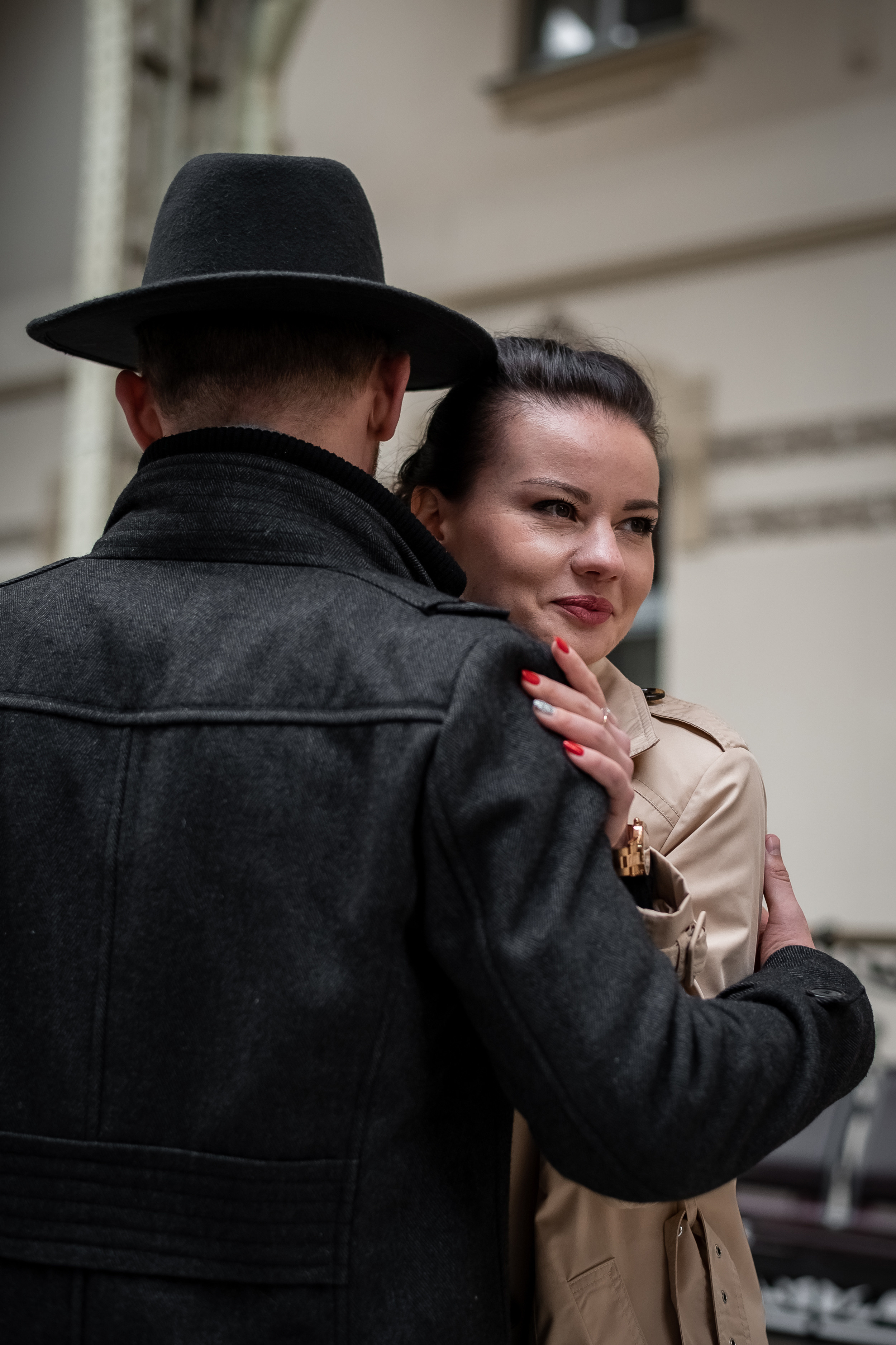 Love Story на Витебском вокзале. КОНТЕНТ |БРЕНД фотограф Санкт-Петербург — Жанна Олтаржевская