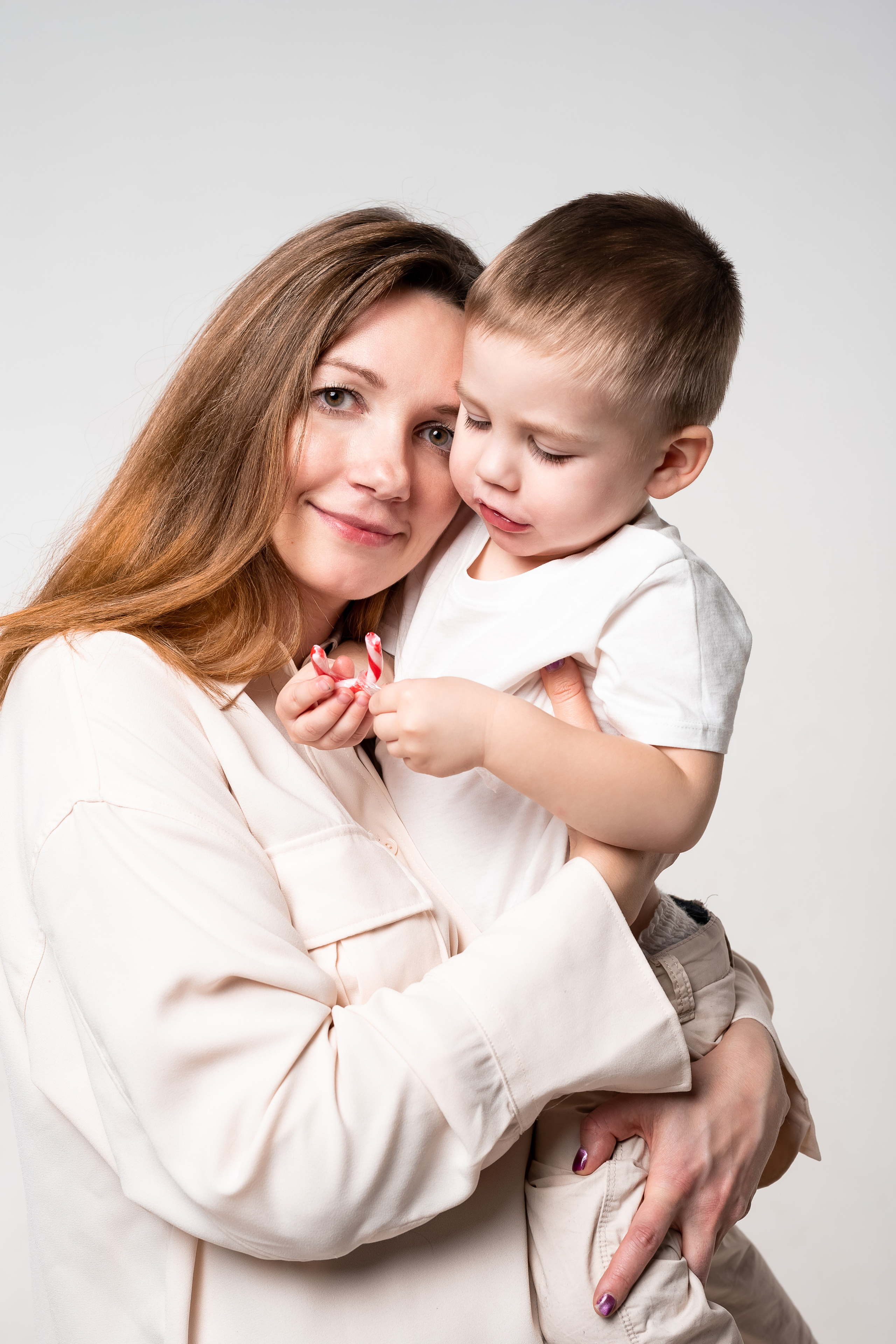 портрет мамы с сыном