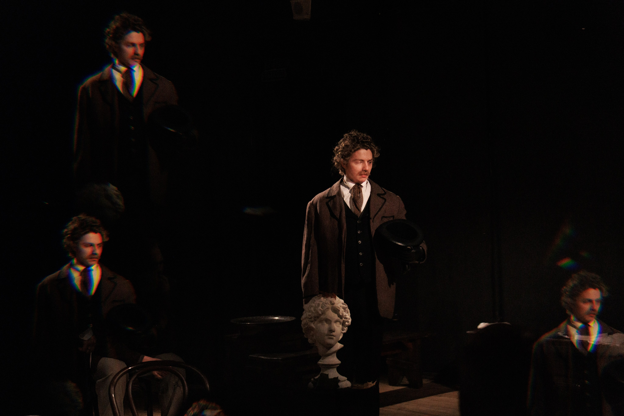 "Бесы. Репетиция". Спектакль студентов Щепкинского училища. Спортивный фотограф Алексей Соломин