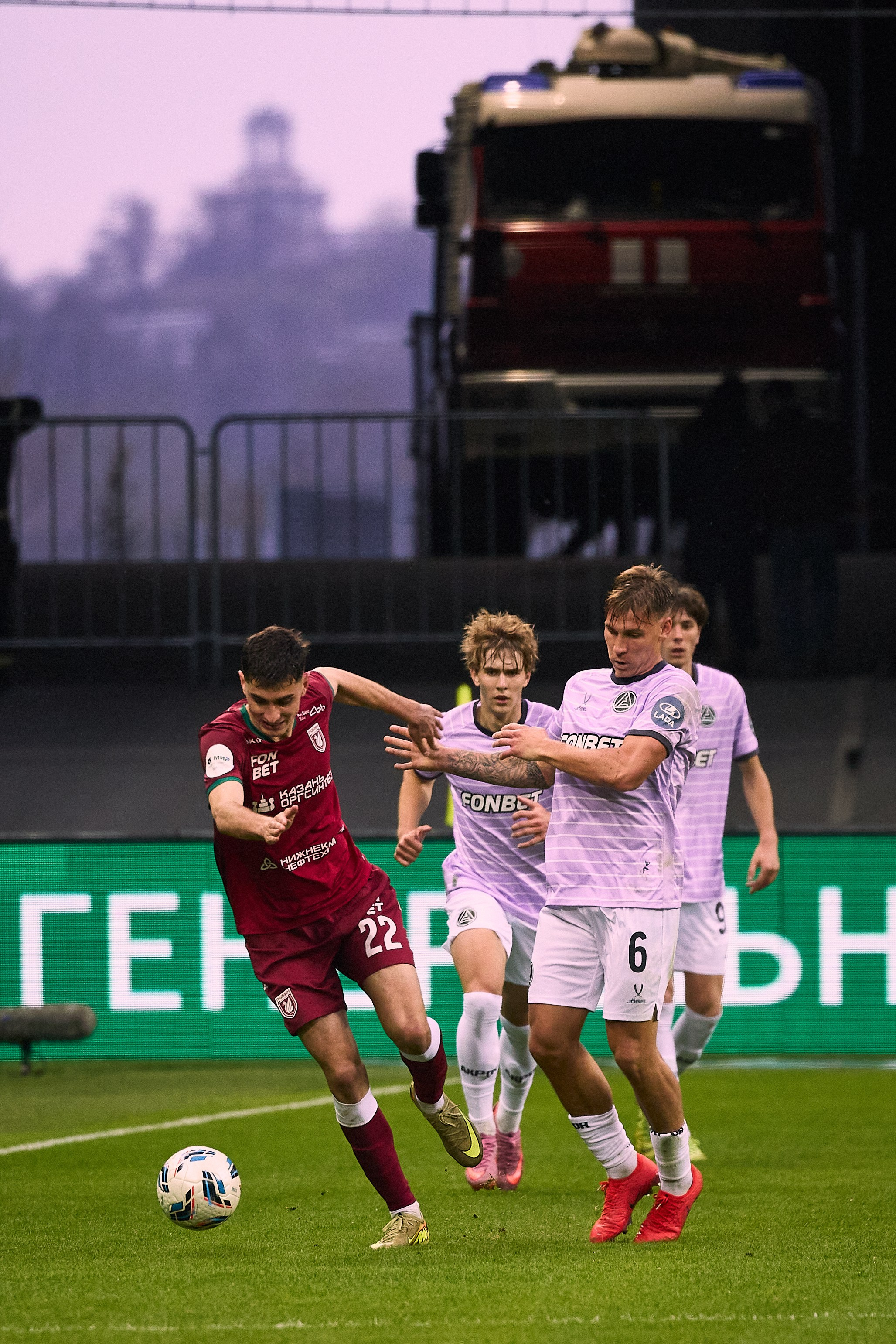 Футбольный матч Рубин — Акрон. Simpleand1