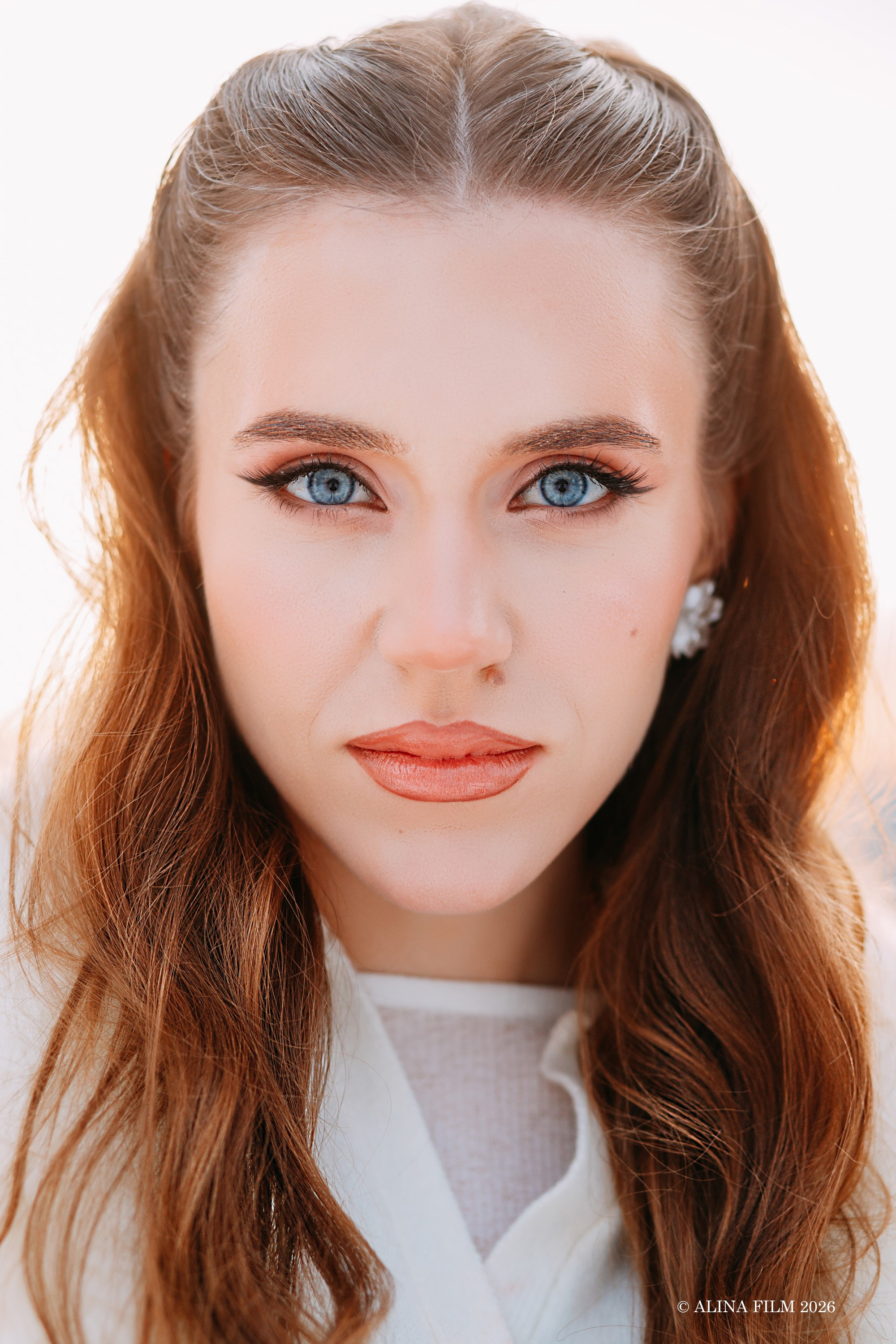 Фотопрогулка в снежном Павловске. Фотограф в Санкт-Петербурге Alina Film