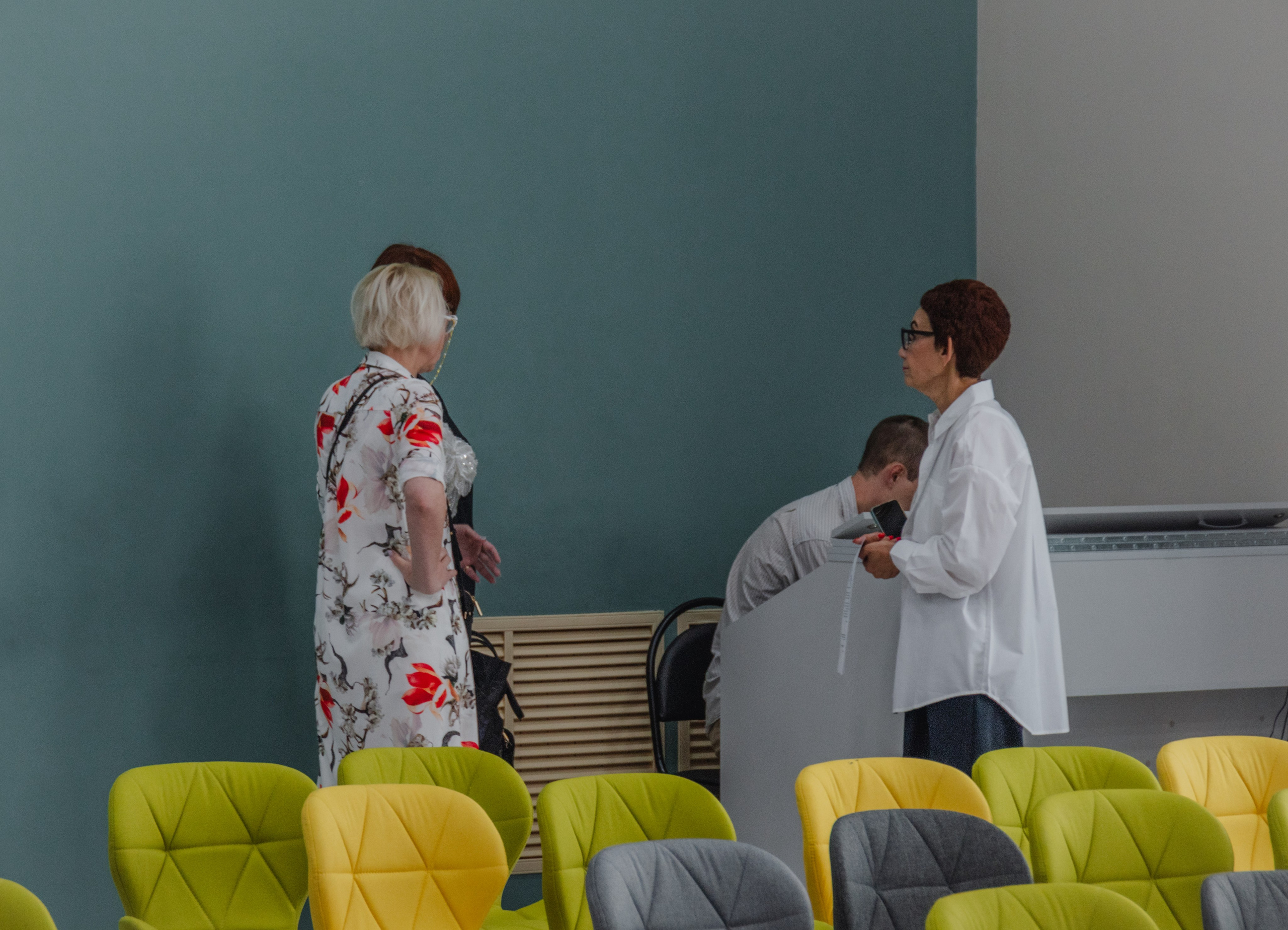 Спикеры семинара по слуху у детей, Самара, репортажная съёмка