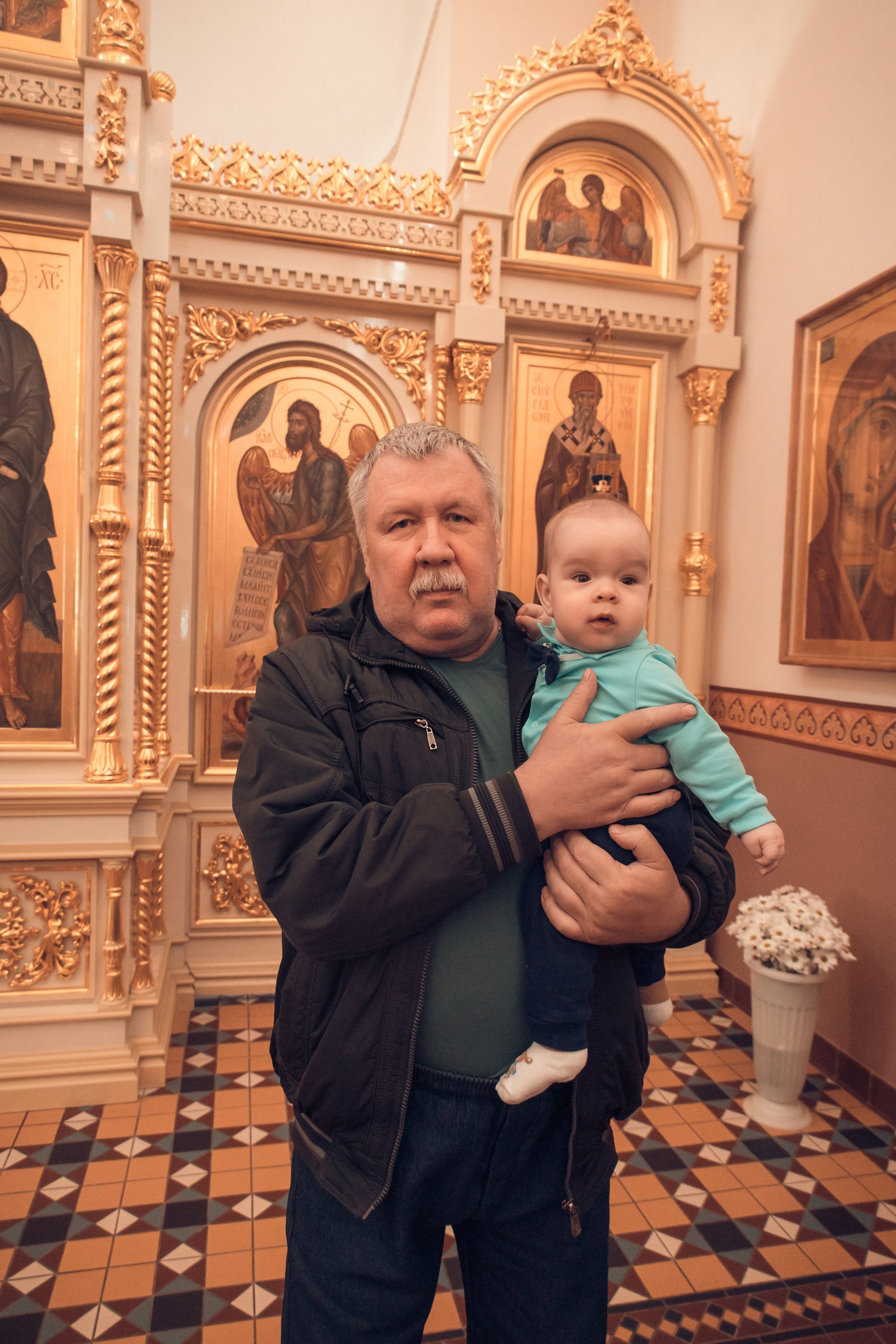 Таинство Крещения Егора. Храм иконы Божией Матери Скоропослушницы. Семейный фотограф в Рязани и Рязанской области