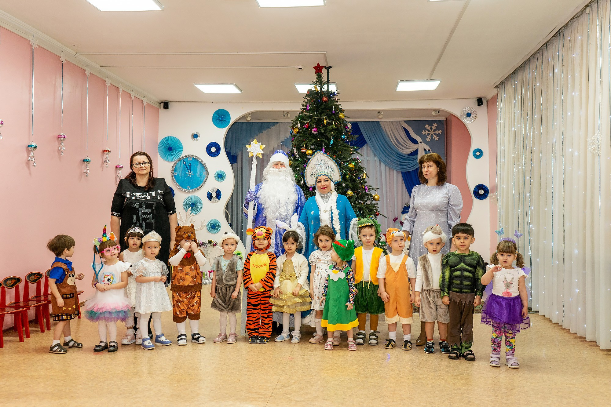 Новогодний утренник, малыши. Семейный и детский фотограф во Владивостоке Мария Гой