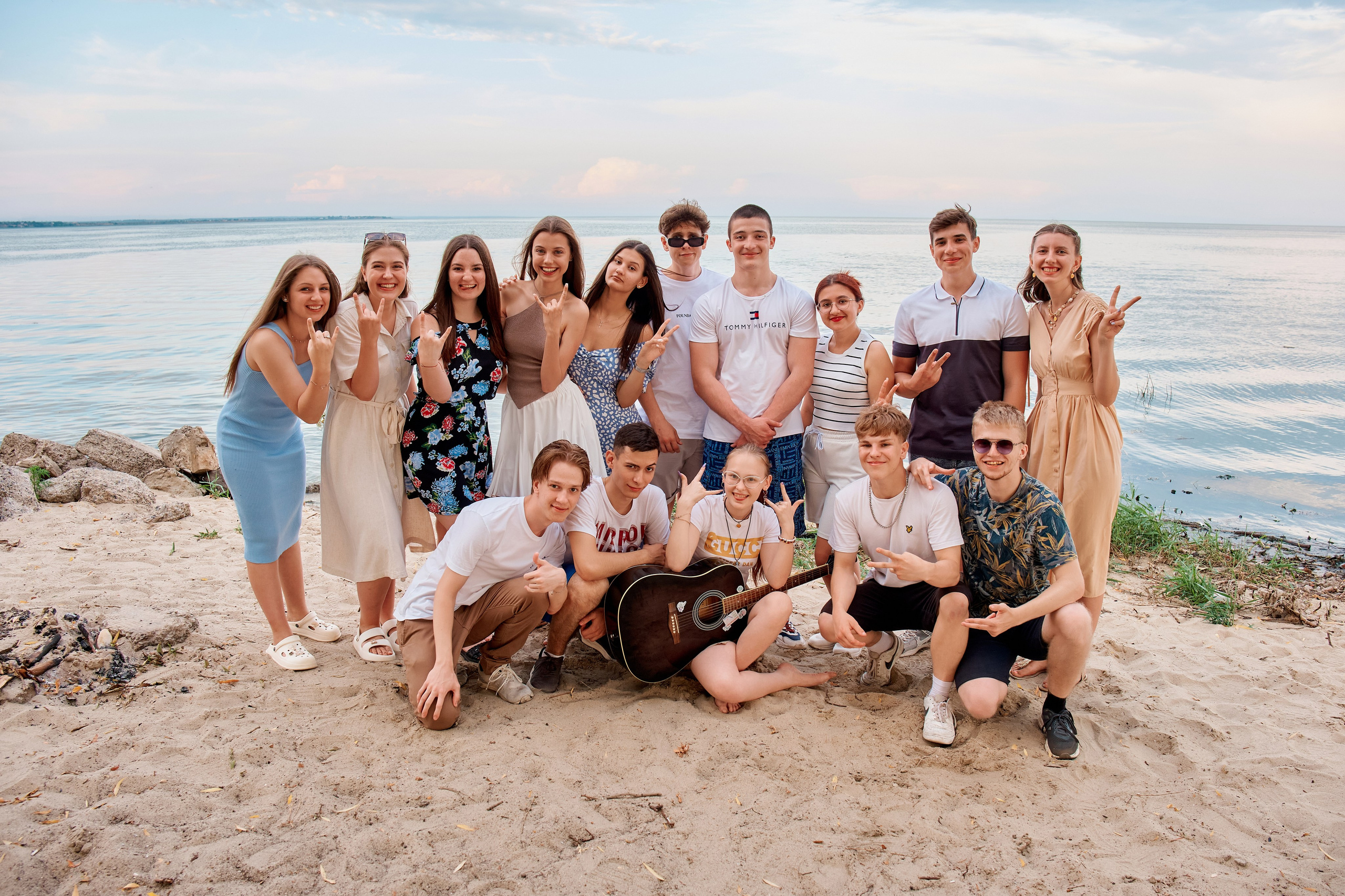 Съемка выпускников «Пикник у моря». Фотограф Таганрог Анна Трайжон