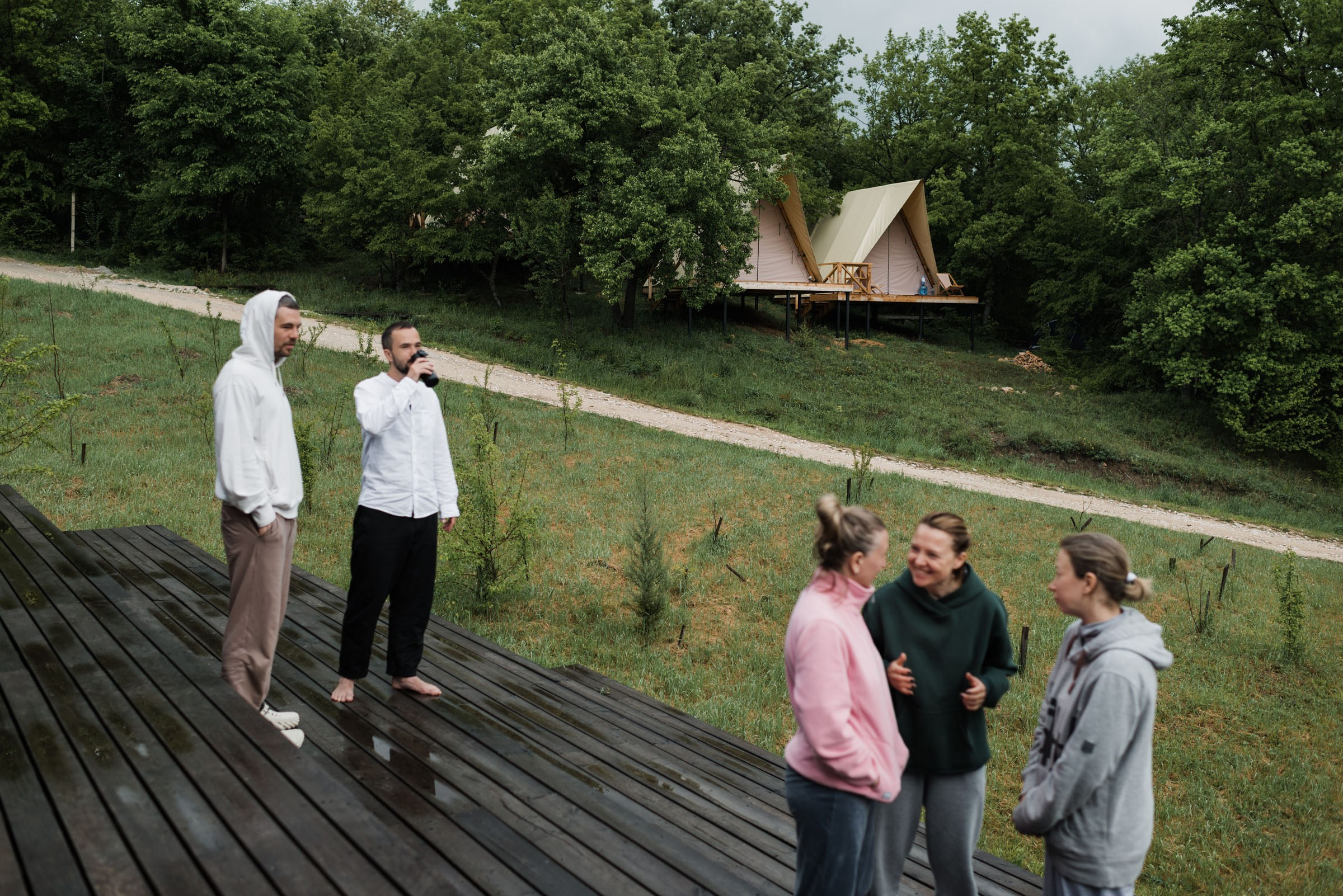 Дана / Ретрит-Випассана с Энтони Марквеллом. Фотограф Алутера Ирина