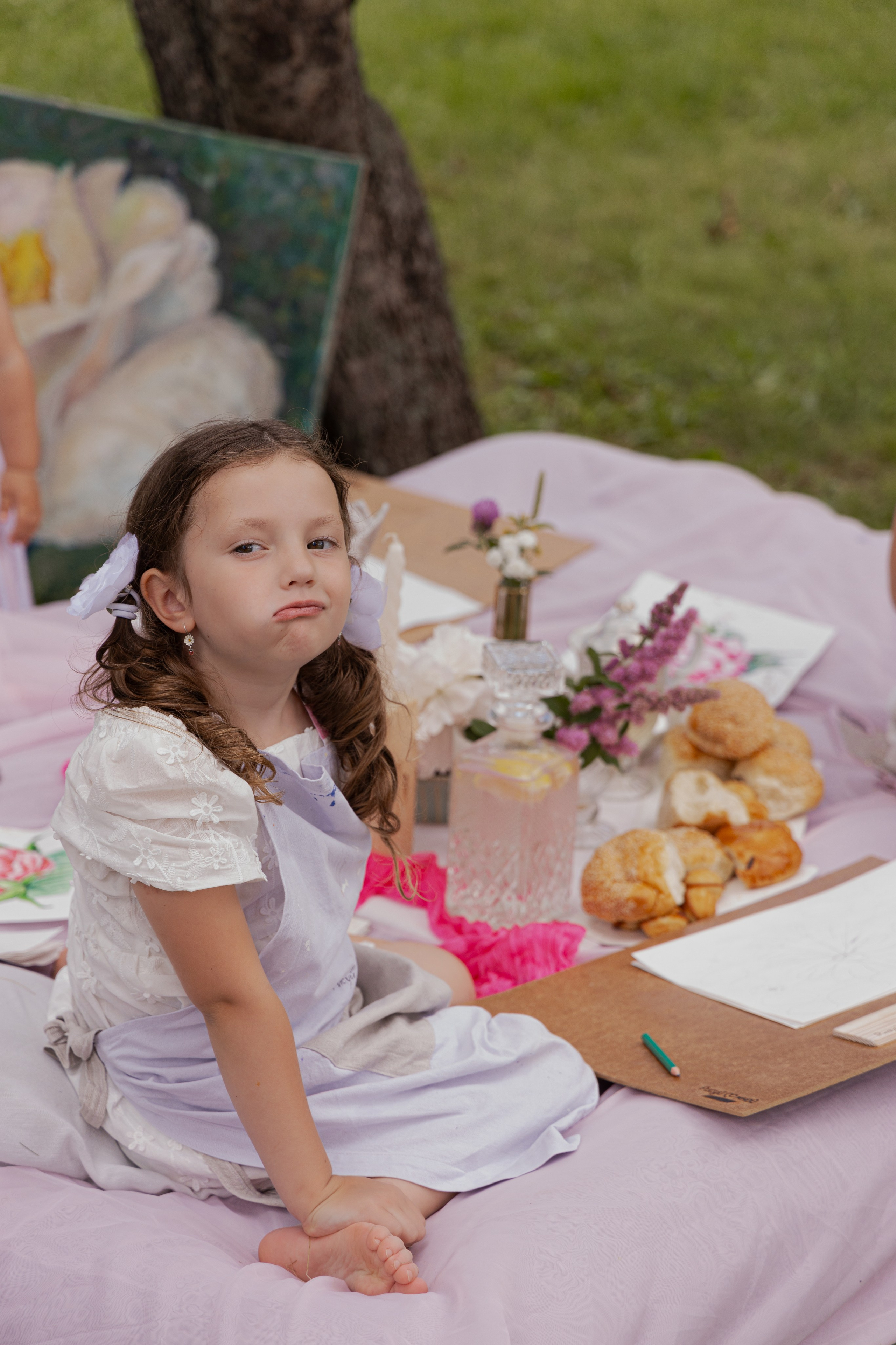 МК Пион (пикник в парке). Анастасия Ракчеева Художник