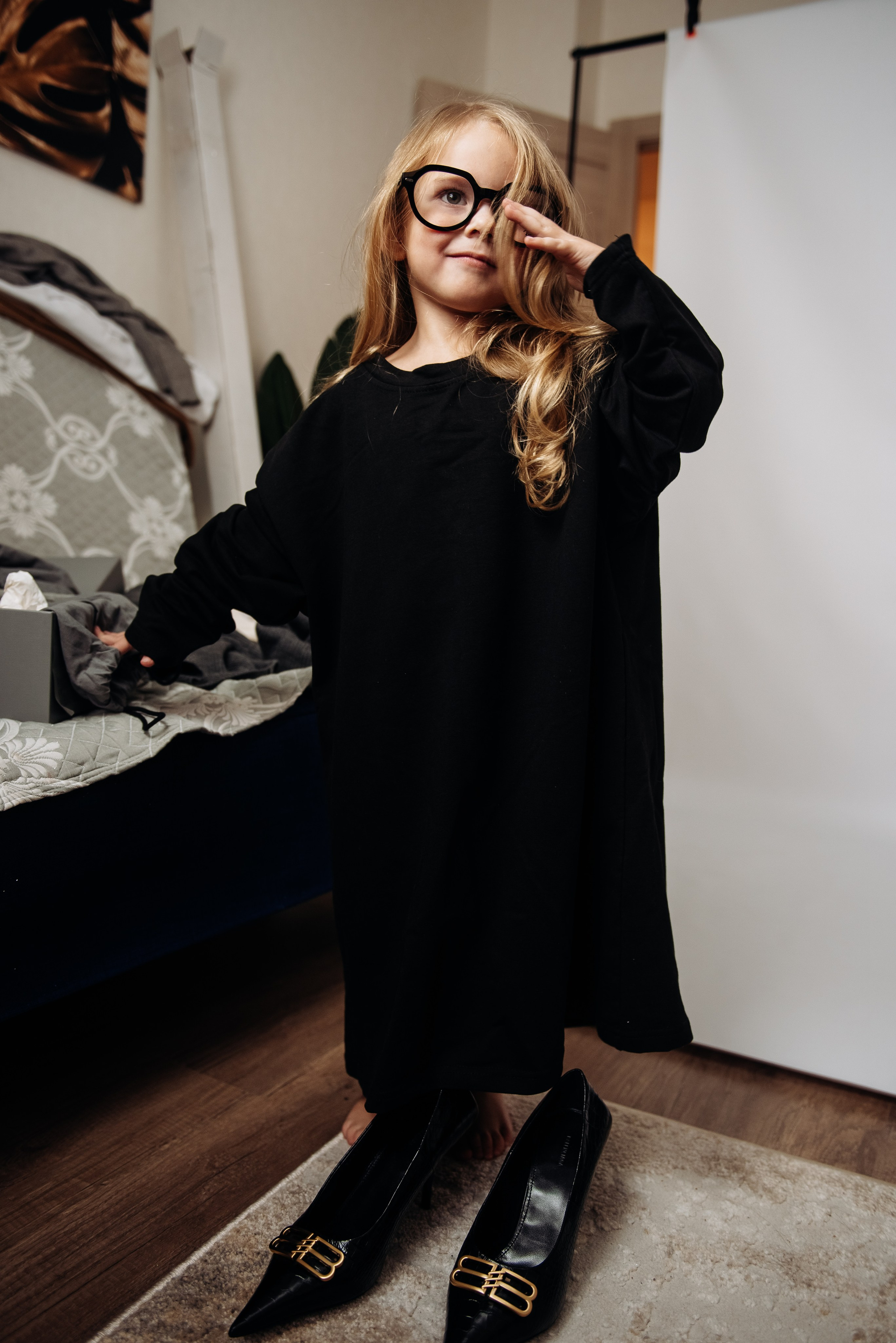 Домашняя съемка у стилиста