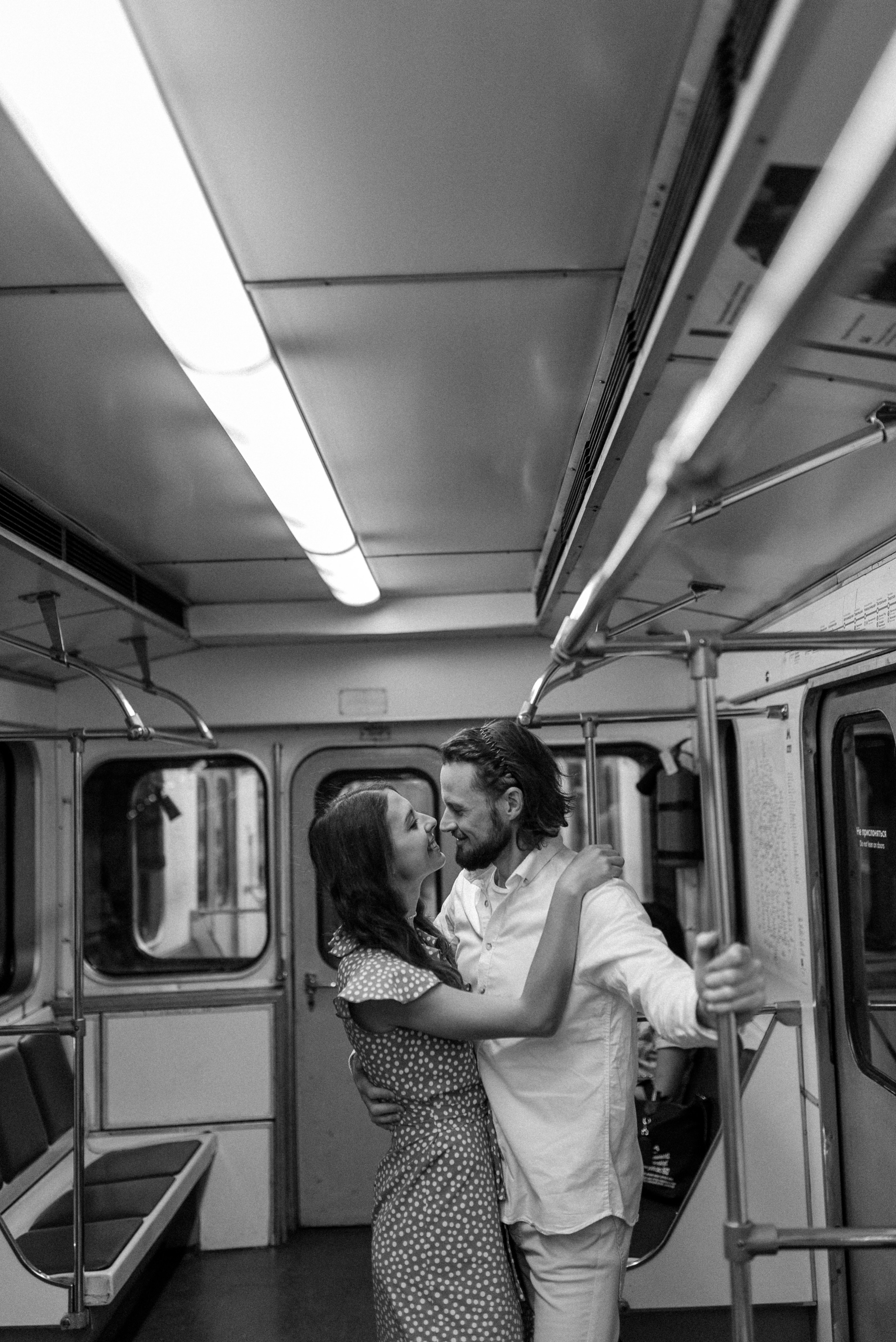 Lovestory в метро. Семейный фотограф в Москве Екатерина Север