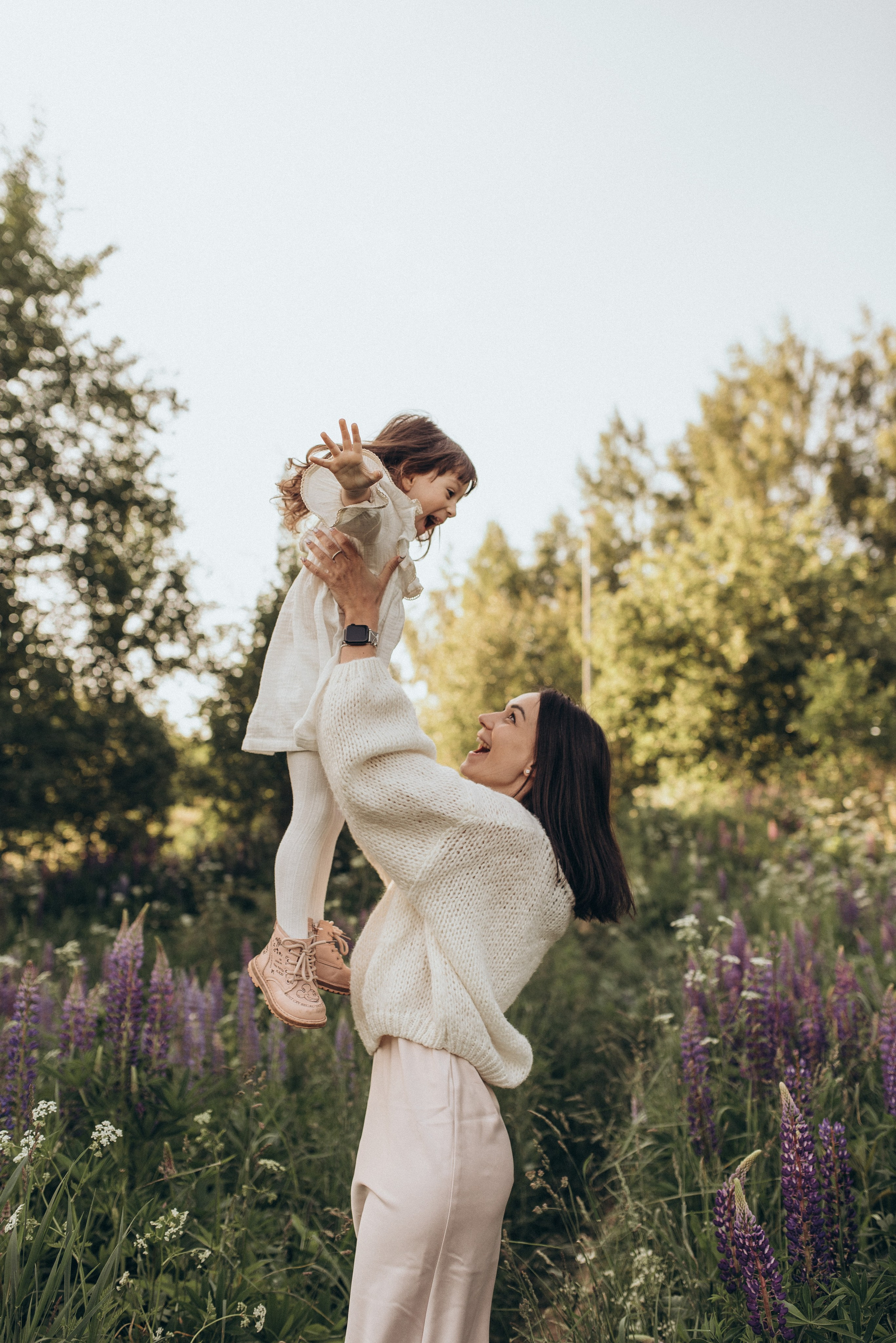 Мама и дочь. Семейный фотограф в Москве Екатерина Север
