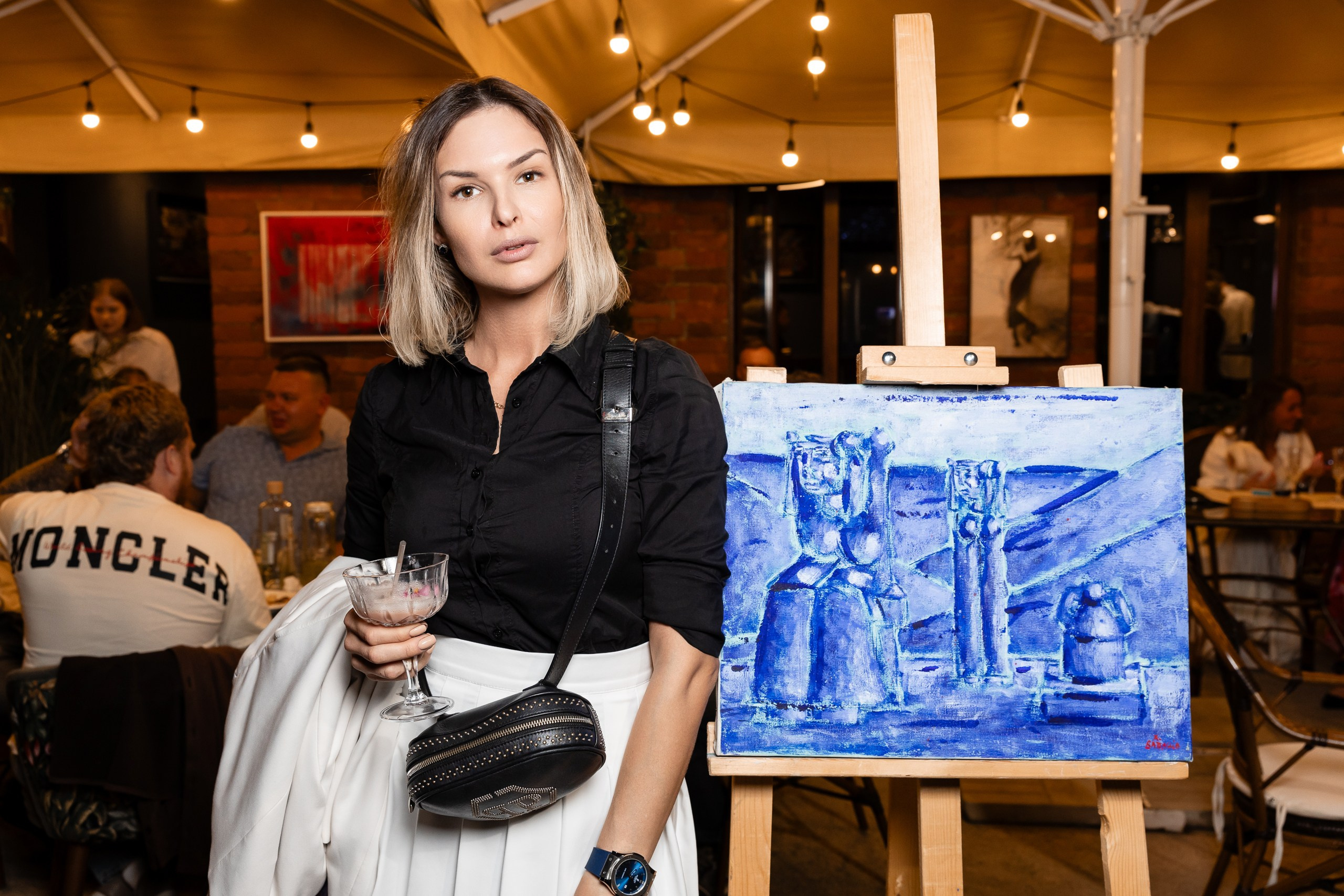 Выставка работ Дениса Шевчука в ресторане Attolini. Фотограф в Санкт-Петербурге — Сергей Петров