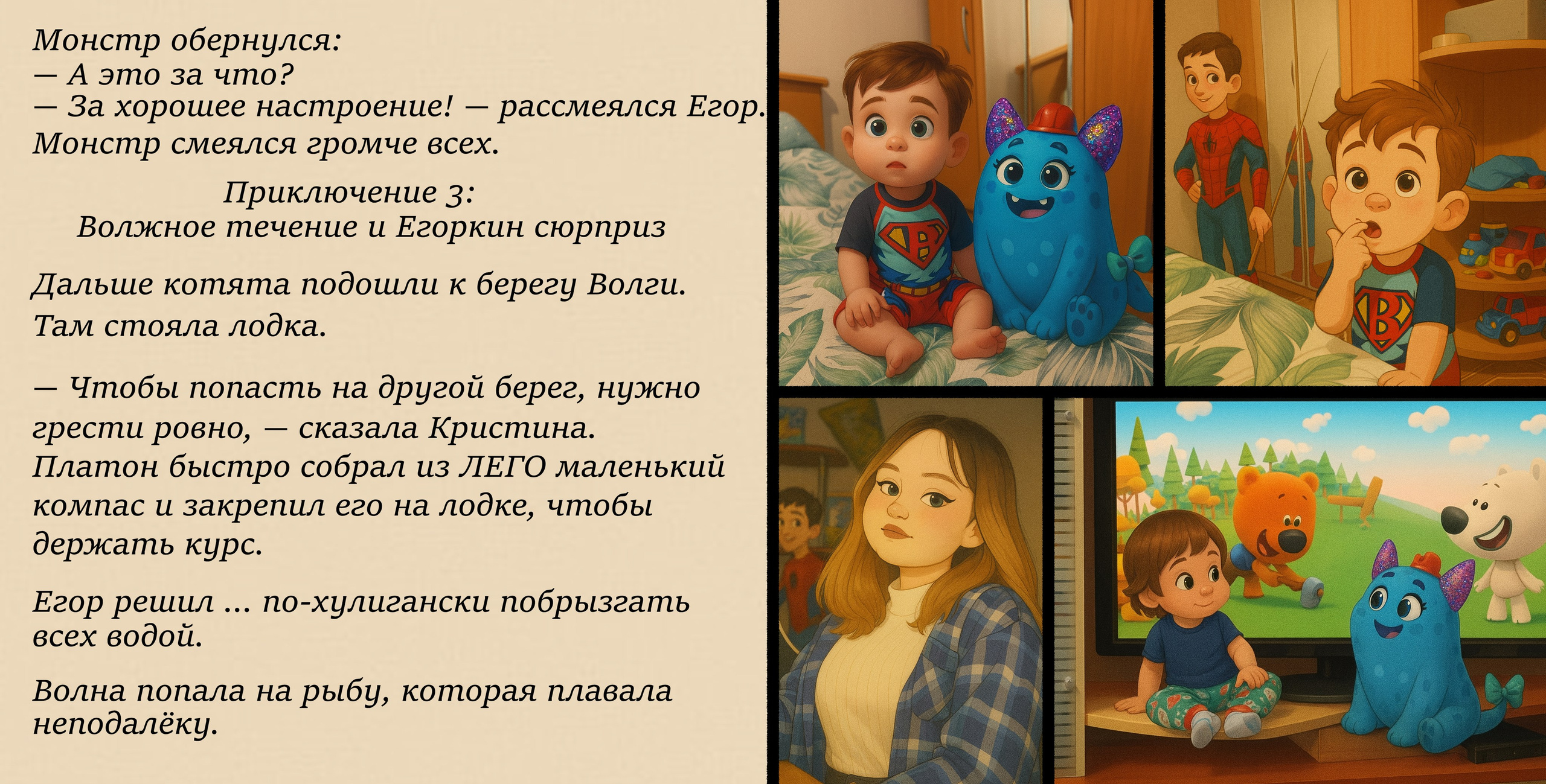 Приключение трех котиков. Https://malovafoto.ru