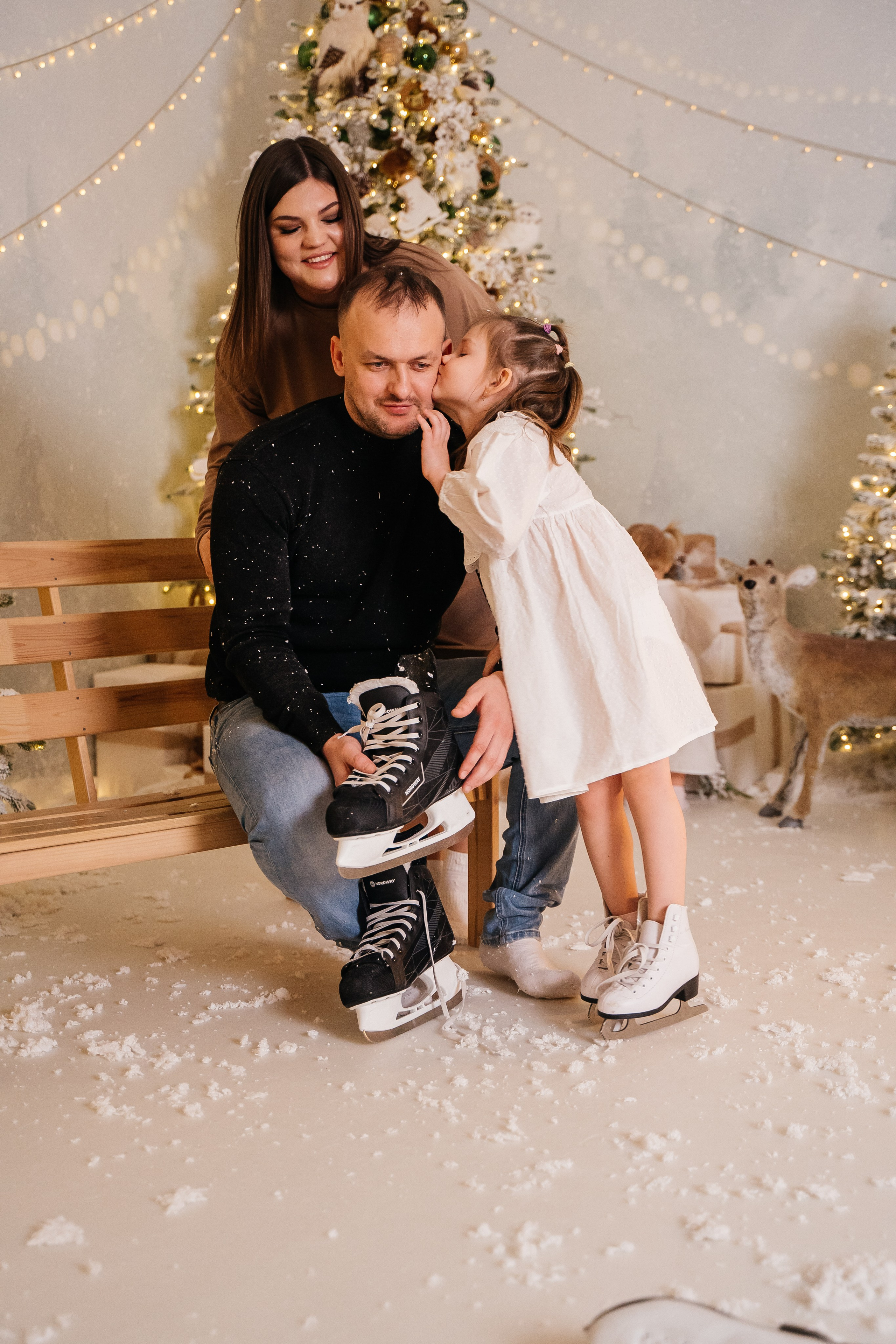 Новогодняя история двух принцесс. Свадебный и семейный фотограф в Новосибирске Синицына Наталья