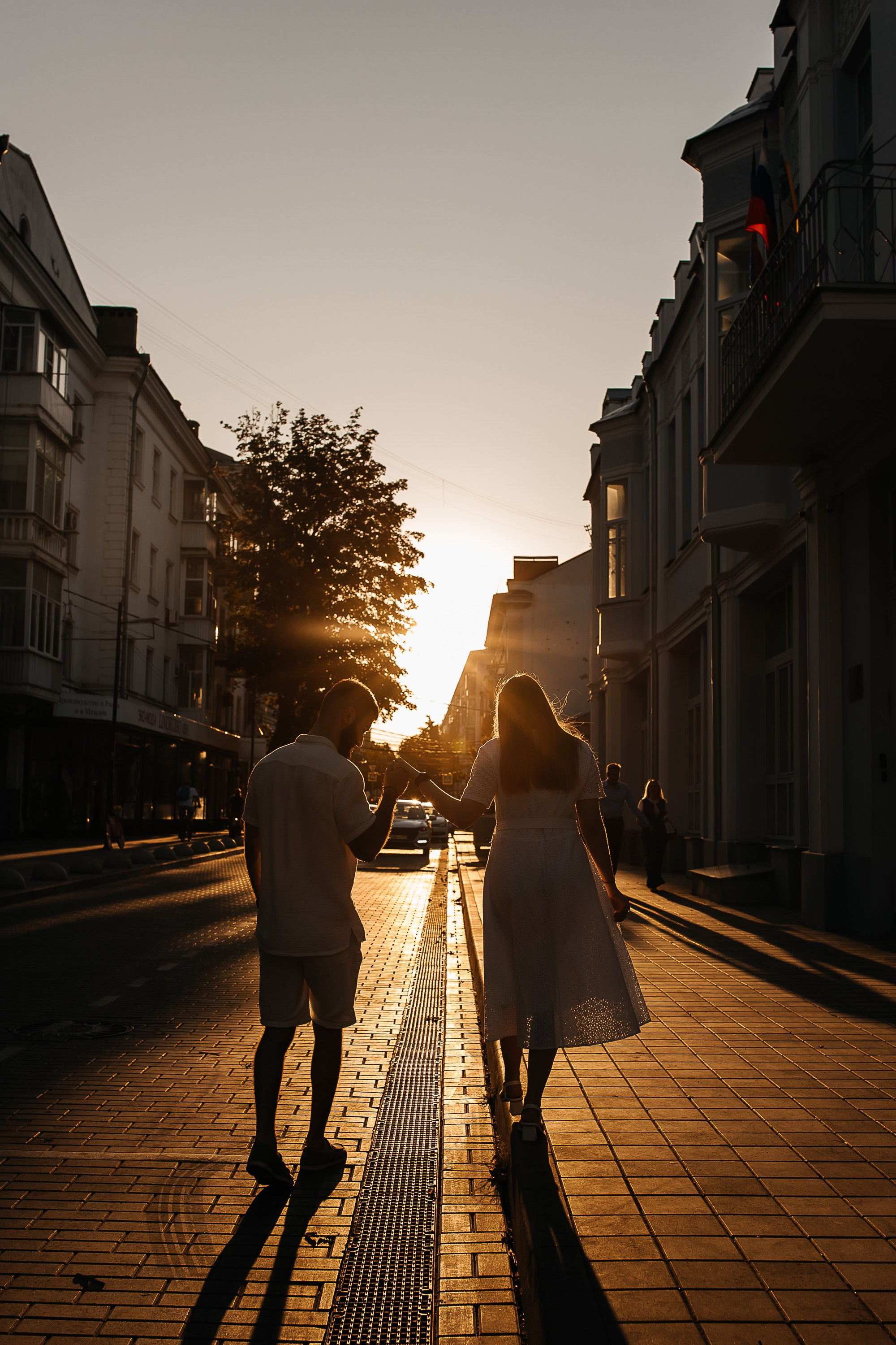 Прогулка по центру Краснодара. Свадебный и семейный фотограф Виолетта Сидельникова. Краснодар, Россия, Беларусь, Европа