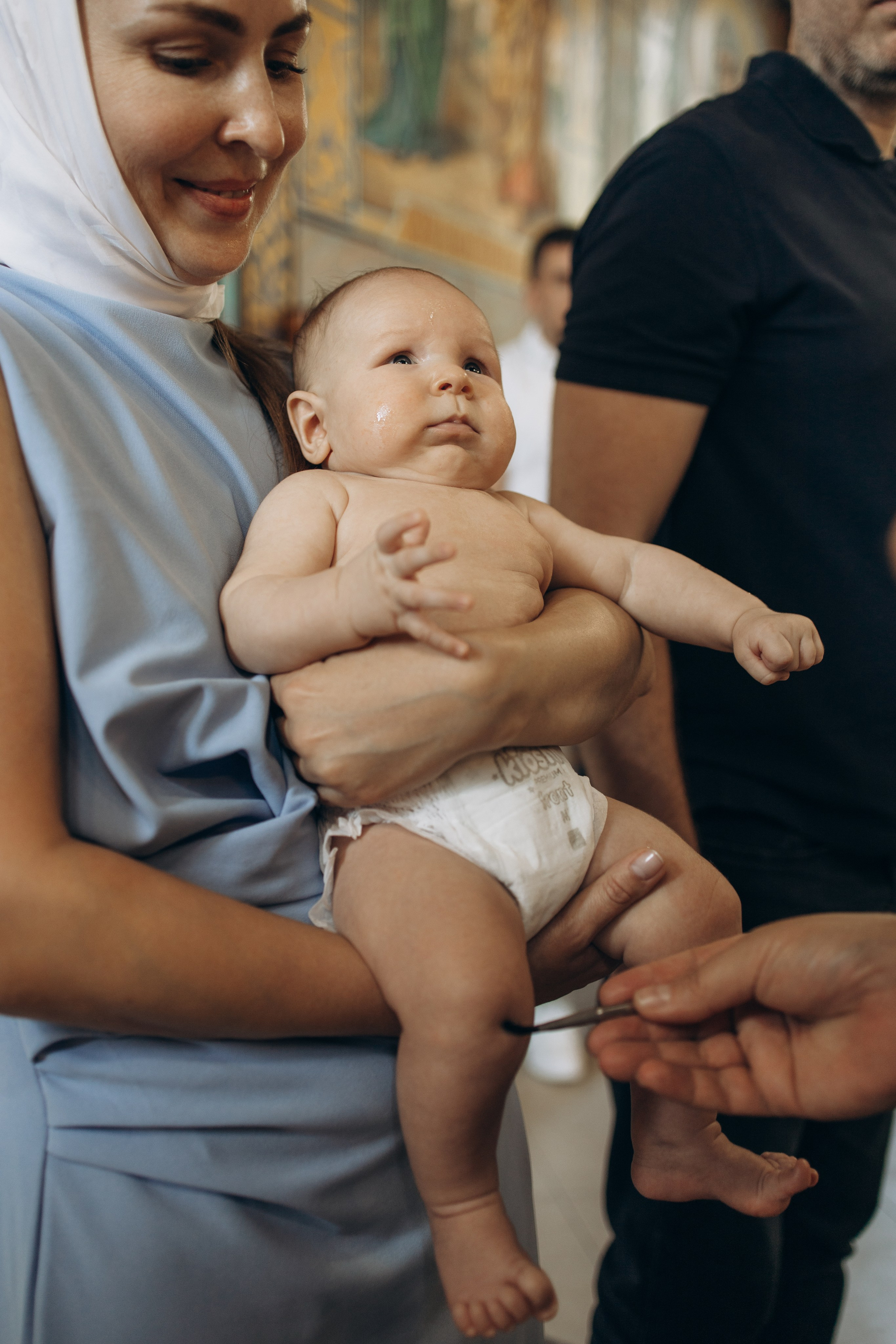Крещение Ивана. Самый теплый фотограф в Краснодаре Рябоконь Ксения