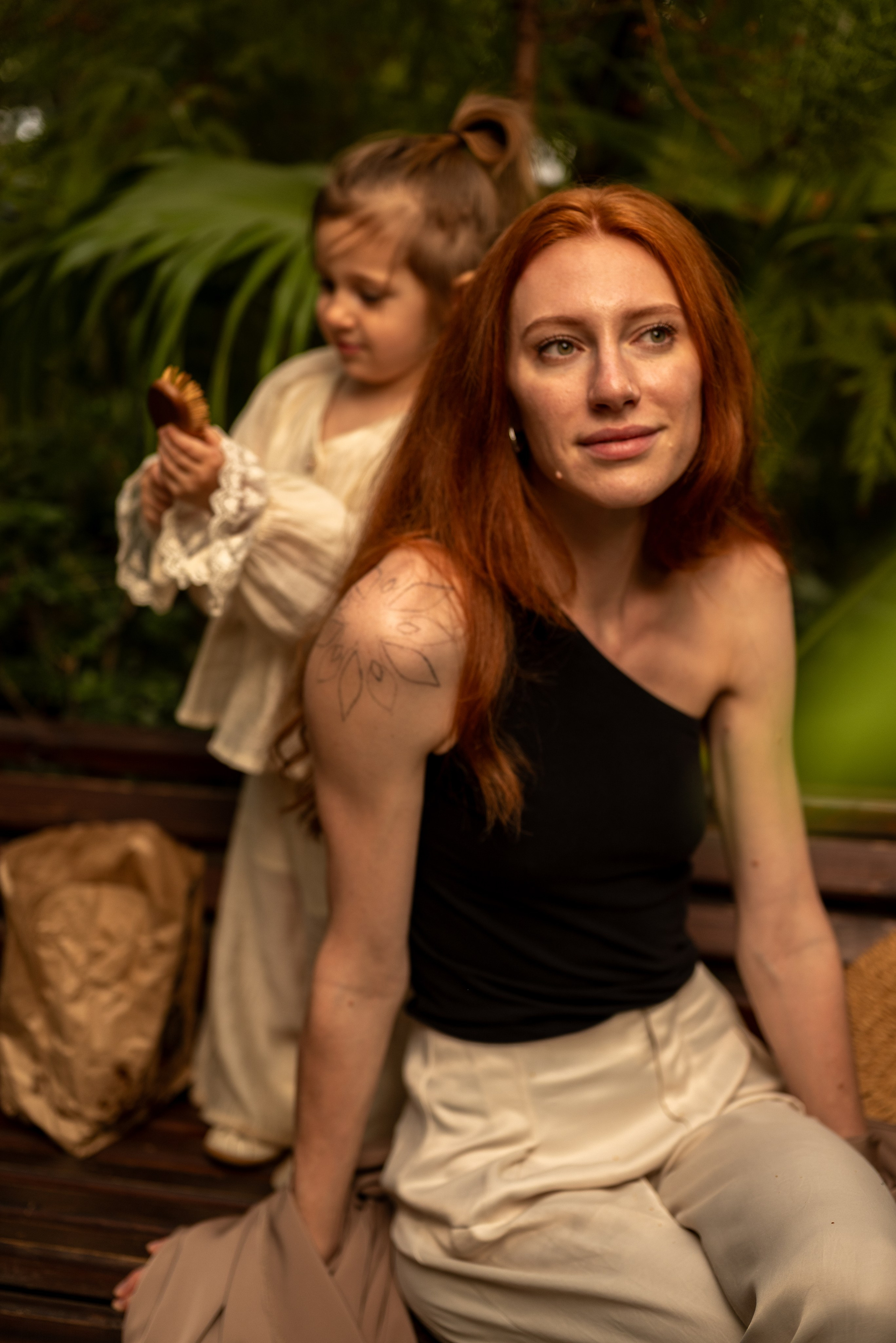 Маргарита и Кира. Ботанический сад. Семейный фотограф в Москве Дарья Пузикова