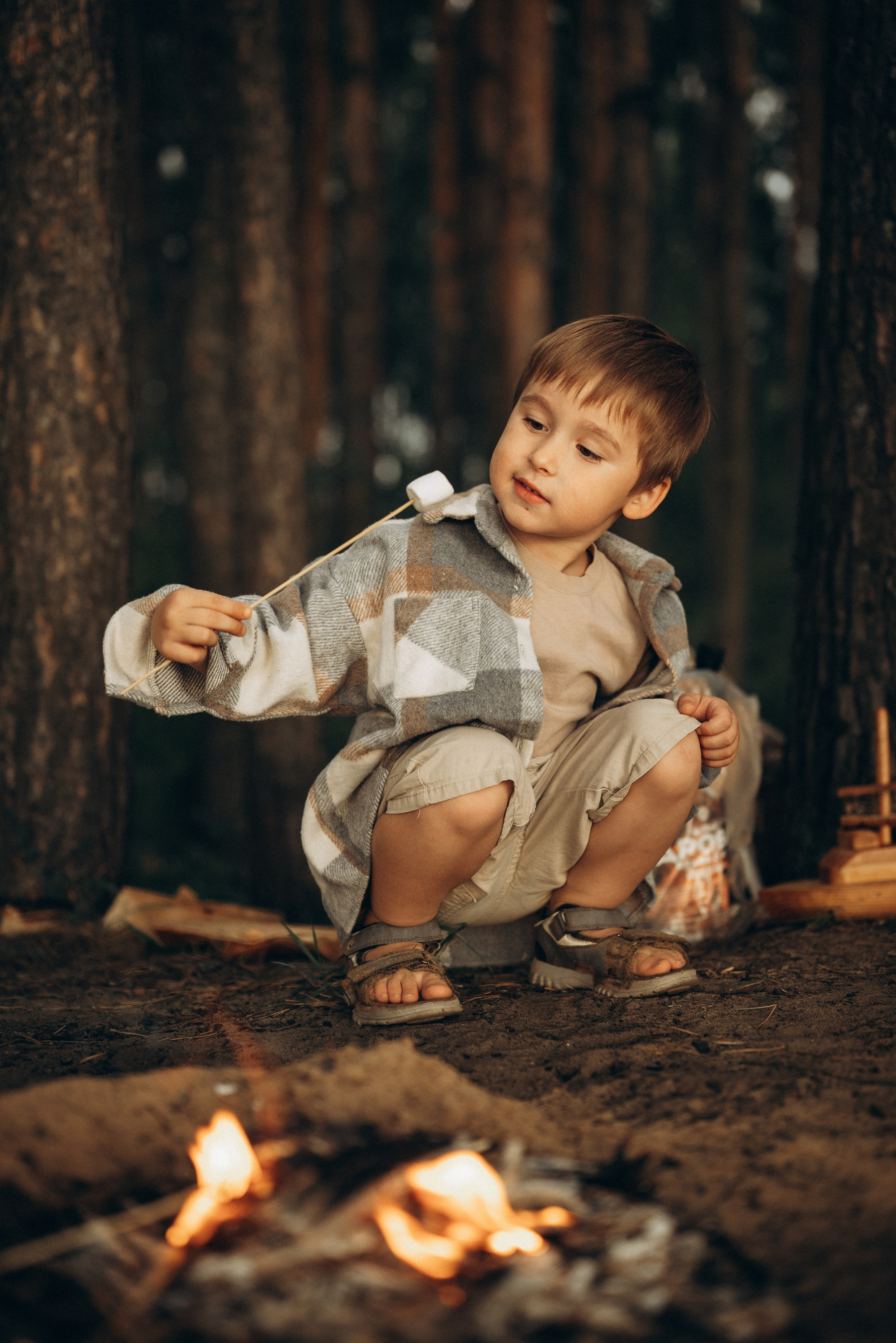 Летним вечером…. Семейный фотограф в Москве Дарья Пузикова
