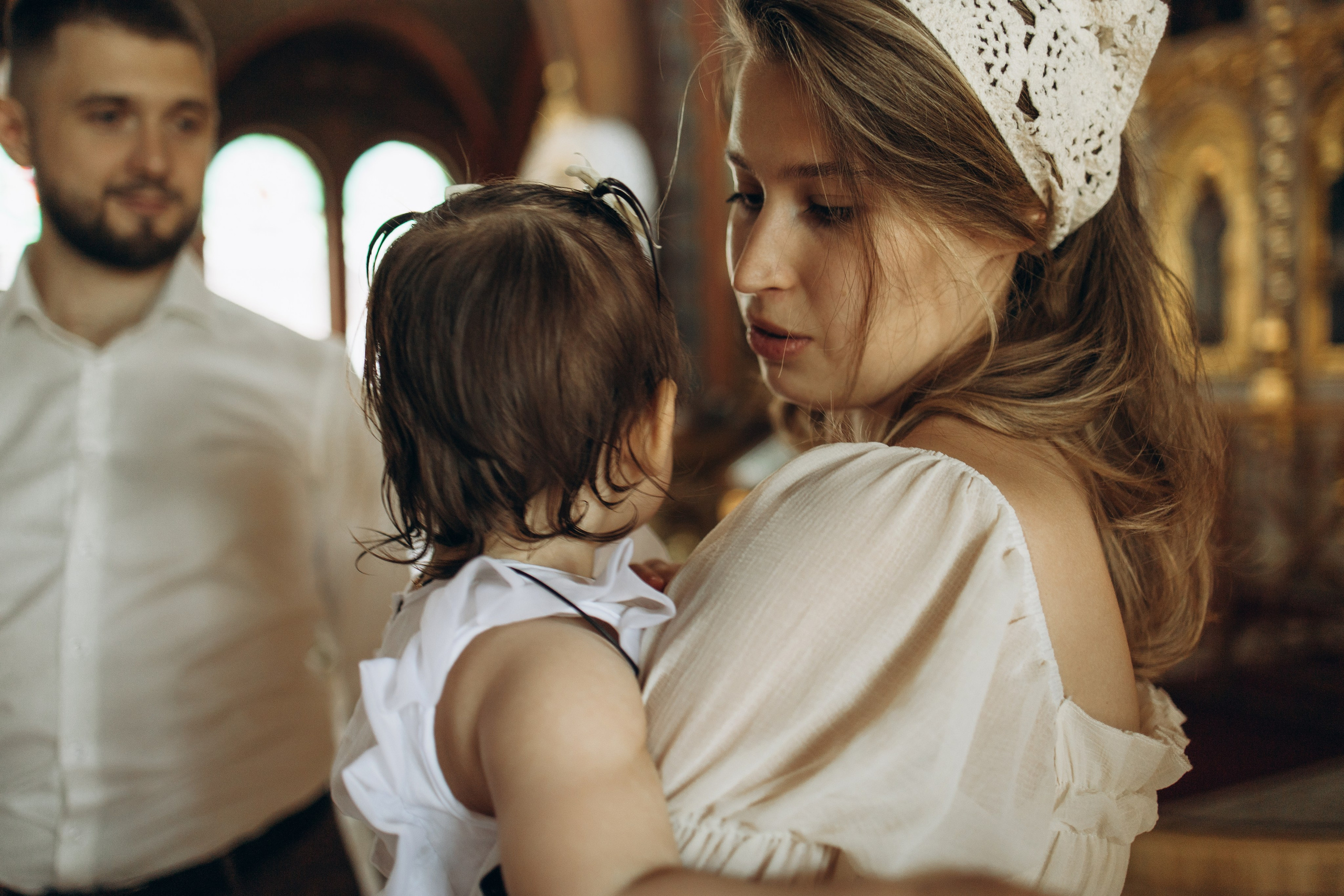 Крещение Стефании. Самый теплый фотограф в Краснодаре Рябоконь Ксения