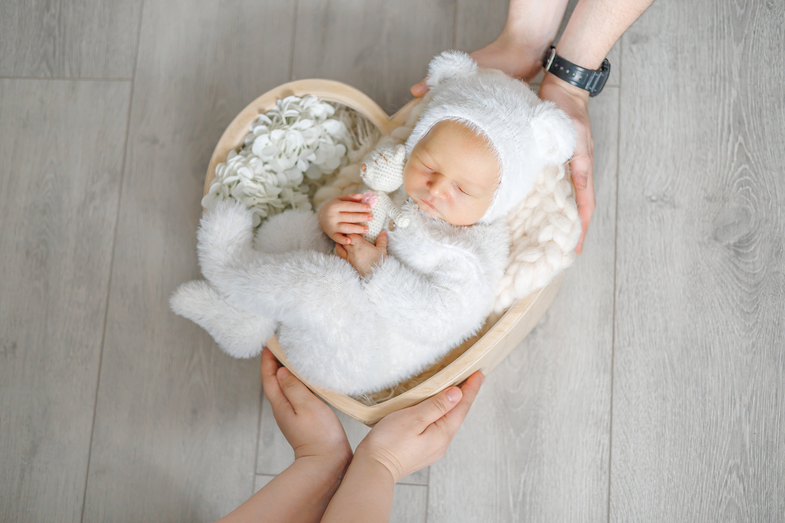 Дима, 10 дней. Фотограф новорождённых в Йошкар-Оле Ильмира Сидоркина