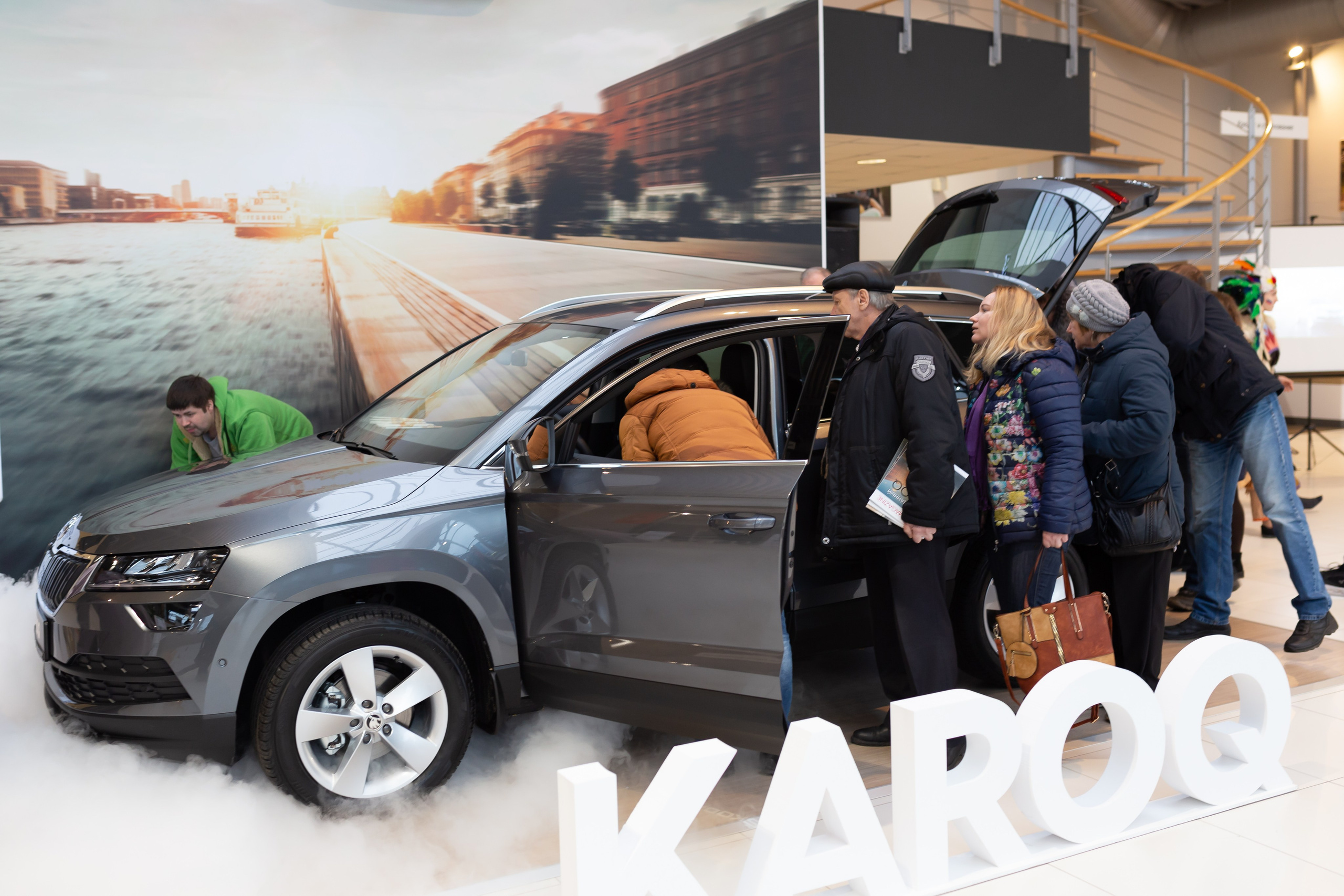 Презентация Škoda Karoq. Свадебный и Репортажный фотограф в Санкт-Петербурге
