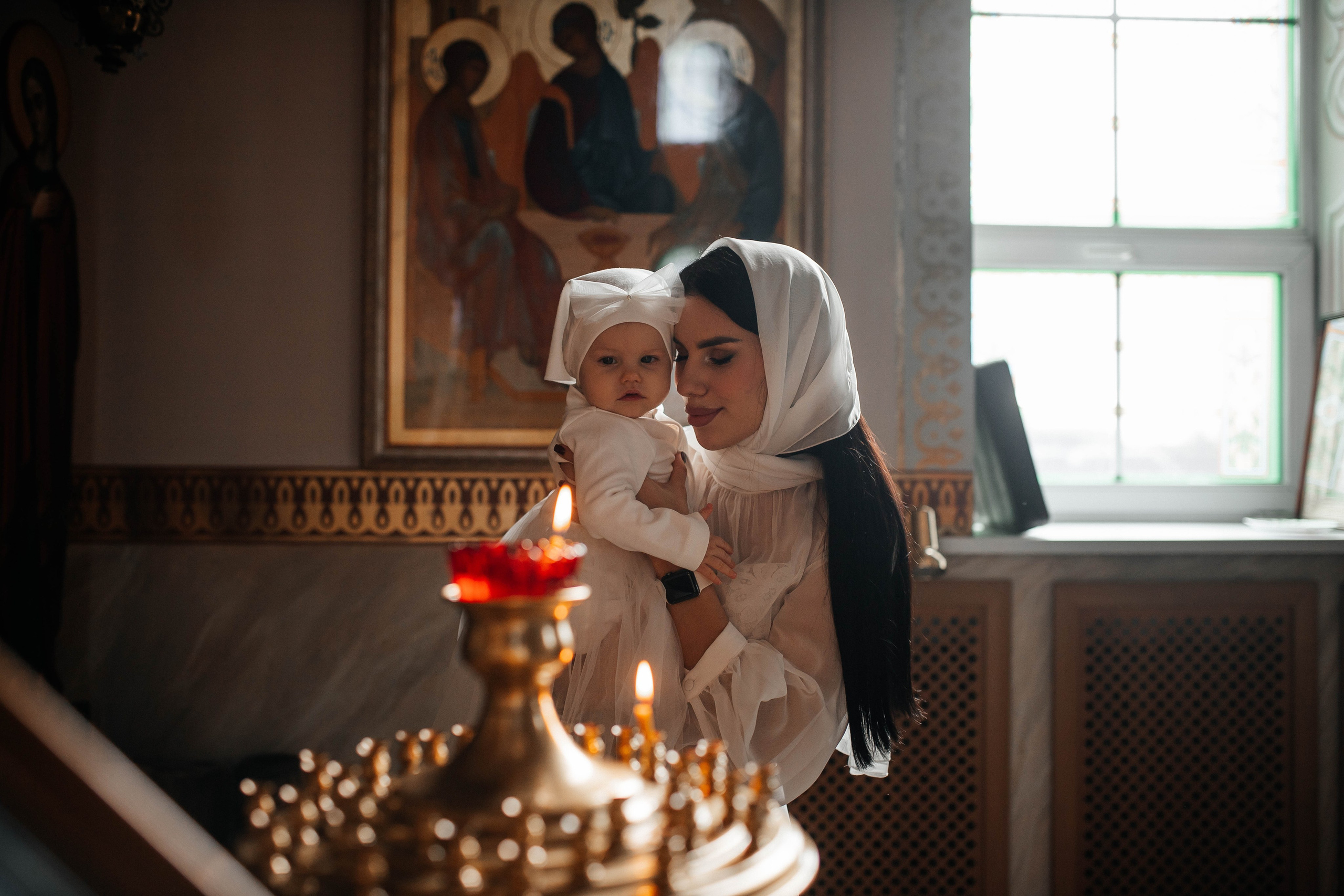 Крещение Каролины. Фотограф Сальск Катерина