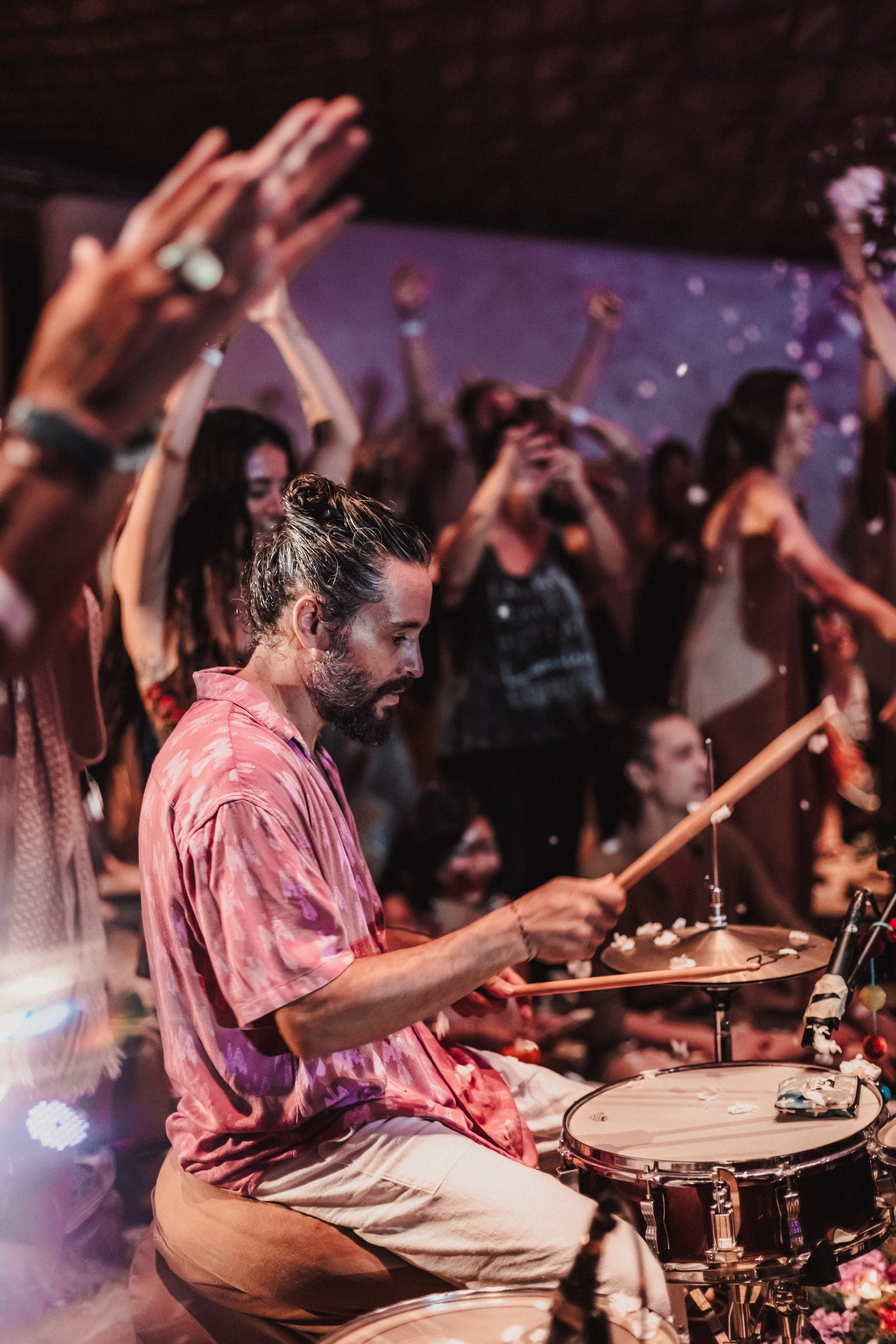 Hanuman Project kirtan at Alchemy march. Mariam Bagdasaryan