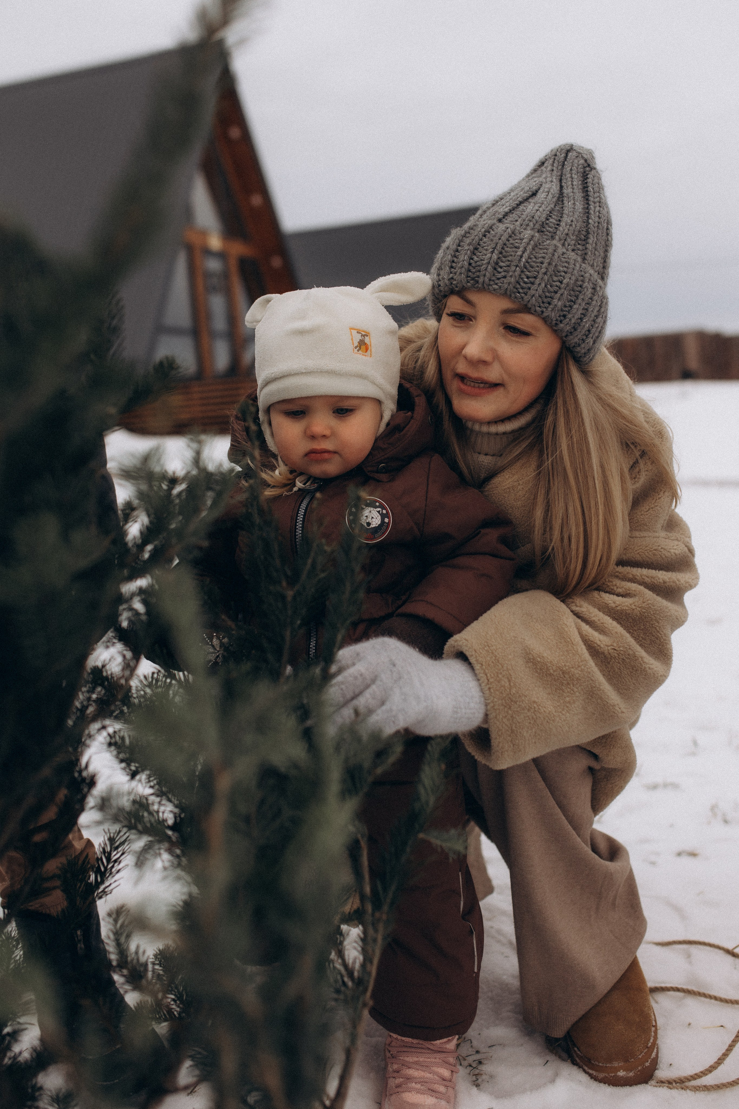 Предновогодняя история в домике. Семейный фотограф lifestyle в Новосибирске Елена Шпилевая