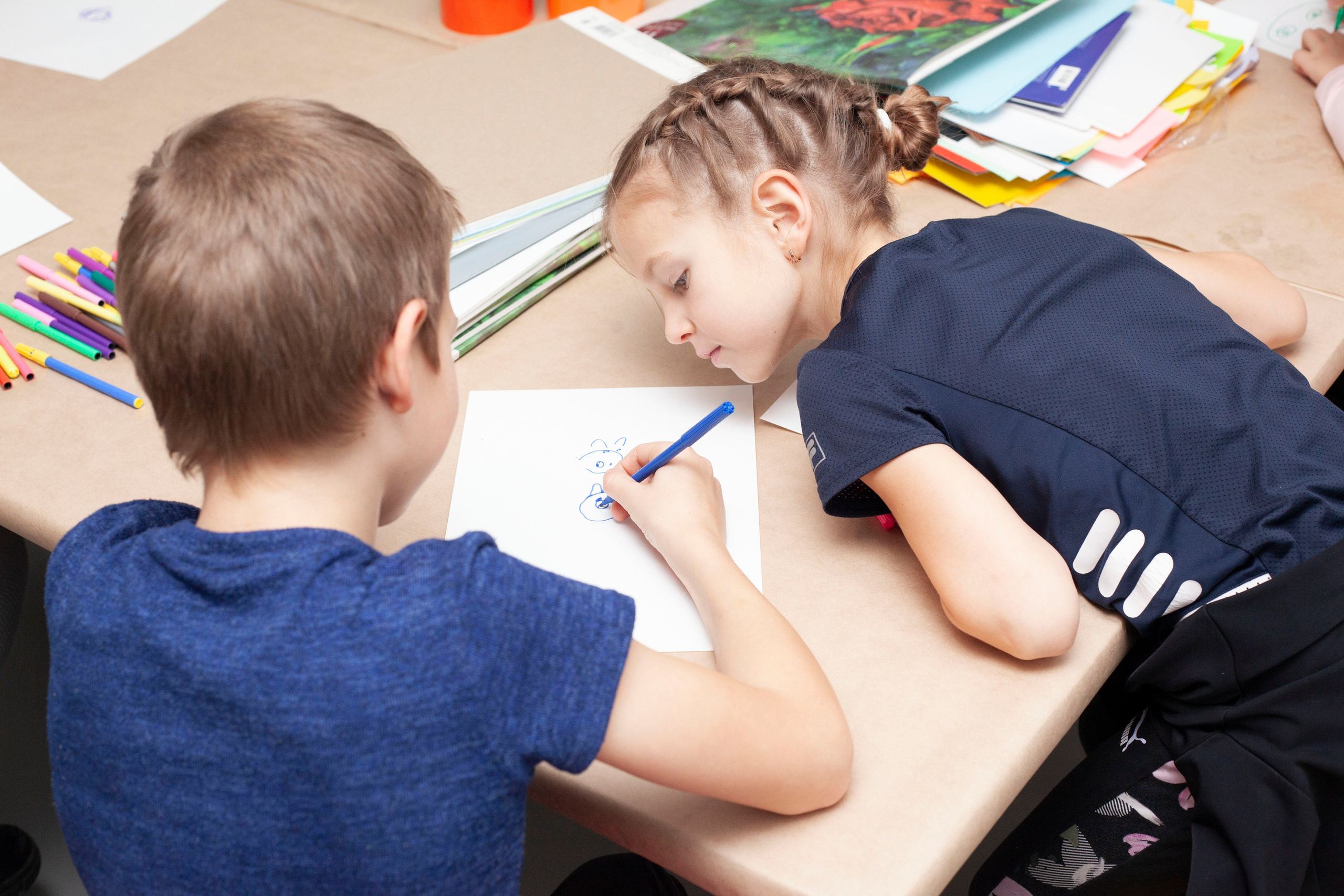 Детский мастер-класс в ММОМА. Stanislav Baryshev — People. Emotions. Atmosphere