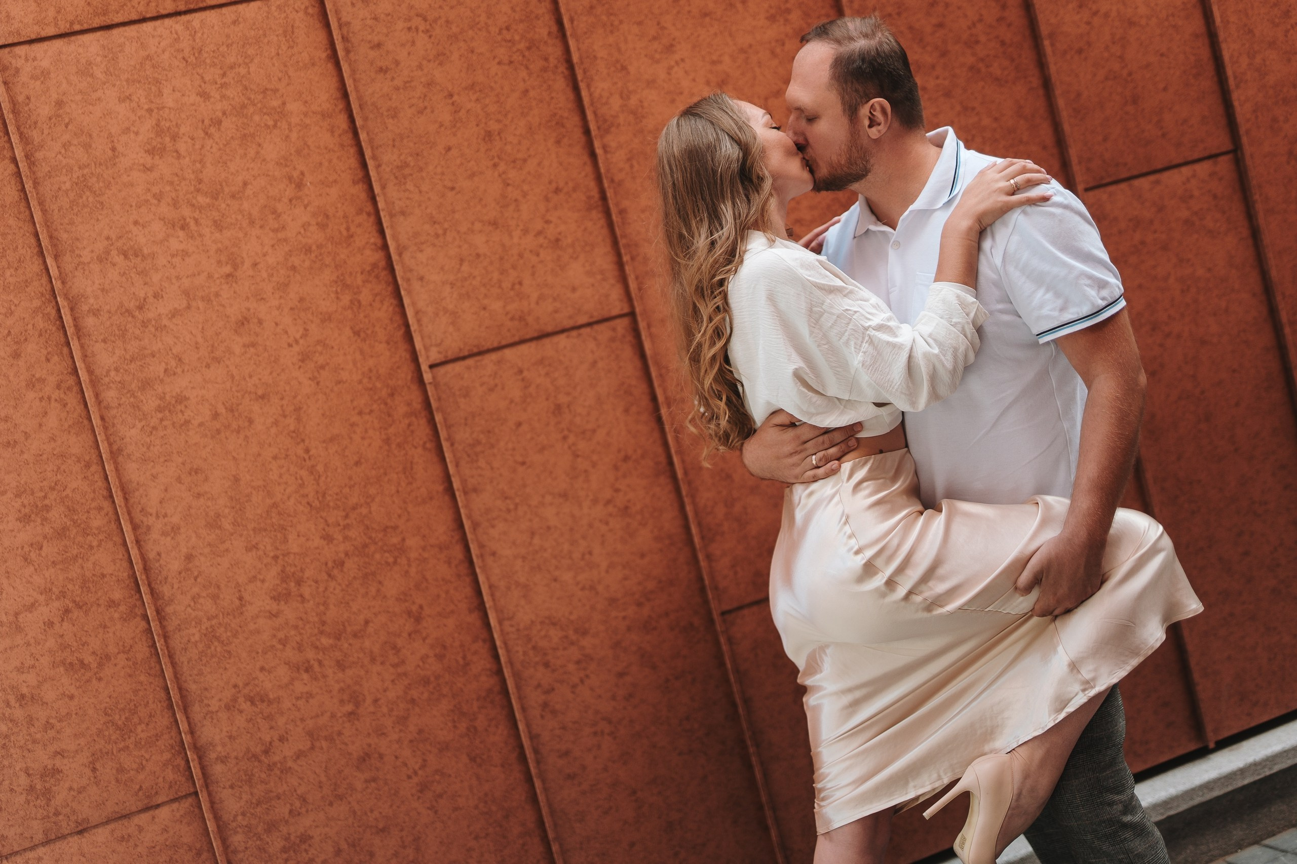 Фотосессия для пары в Уфе — прогулка по ЖК «Империал» и водонапорной башне