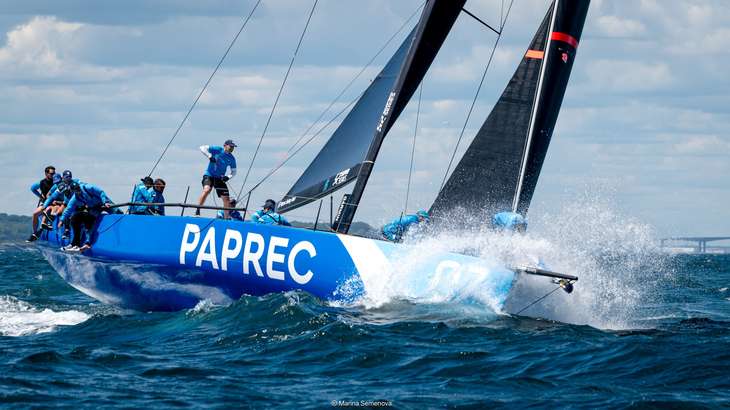 The lates shoot. Sailing Photographer Marina Semenova