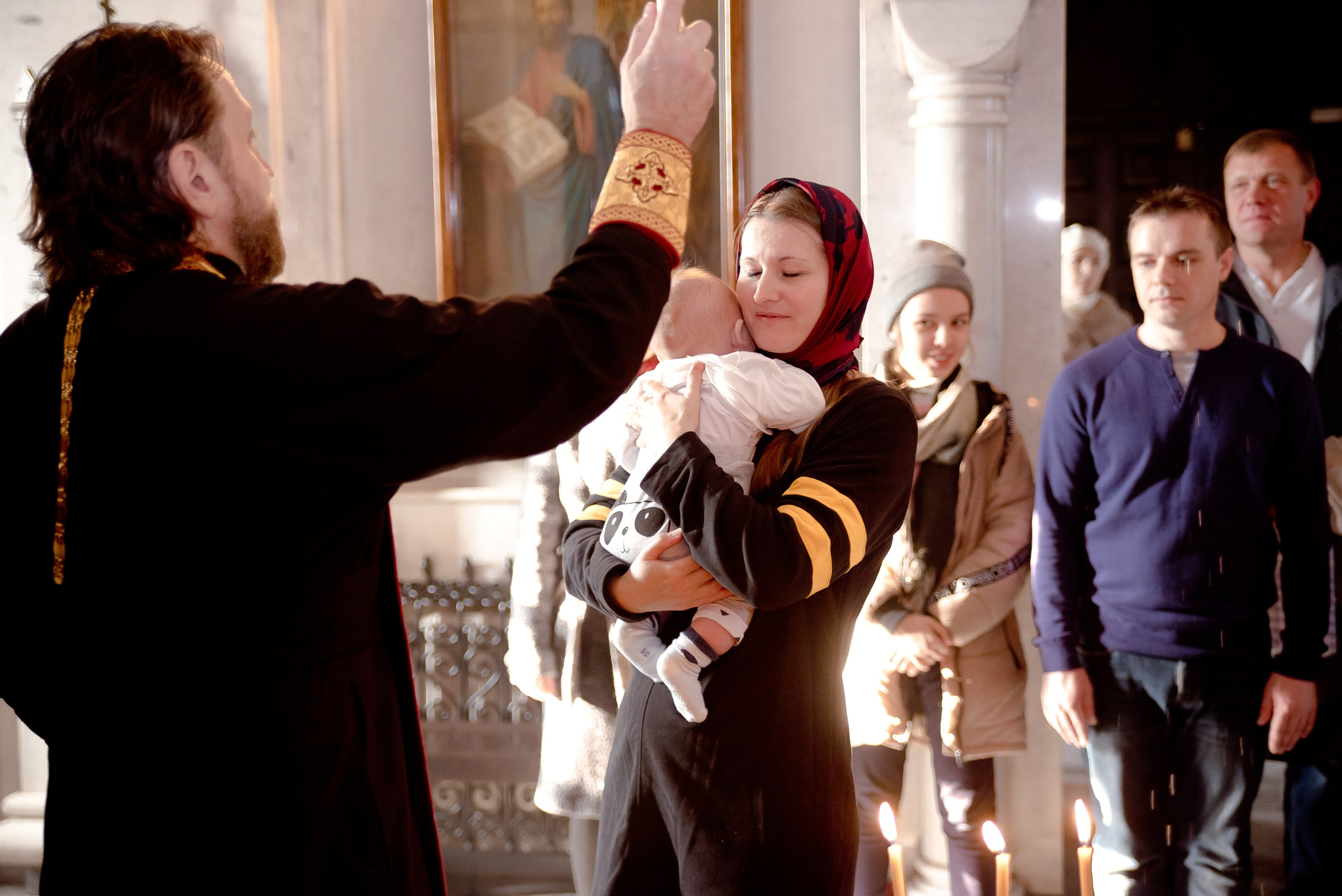 Крещение (фотосъемка крещения) Минск Слуцк. Свадебный и семейный фотограф Ольга Астрейко