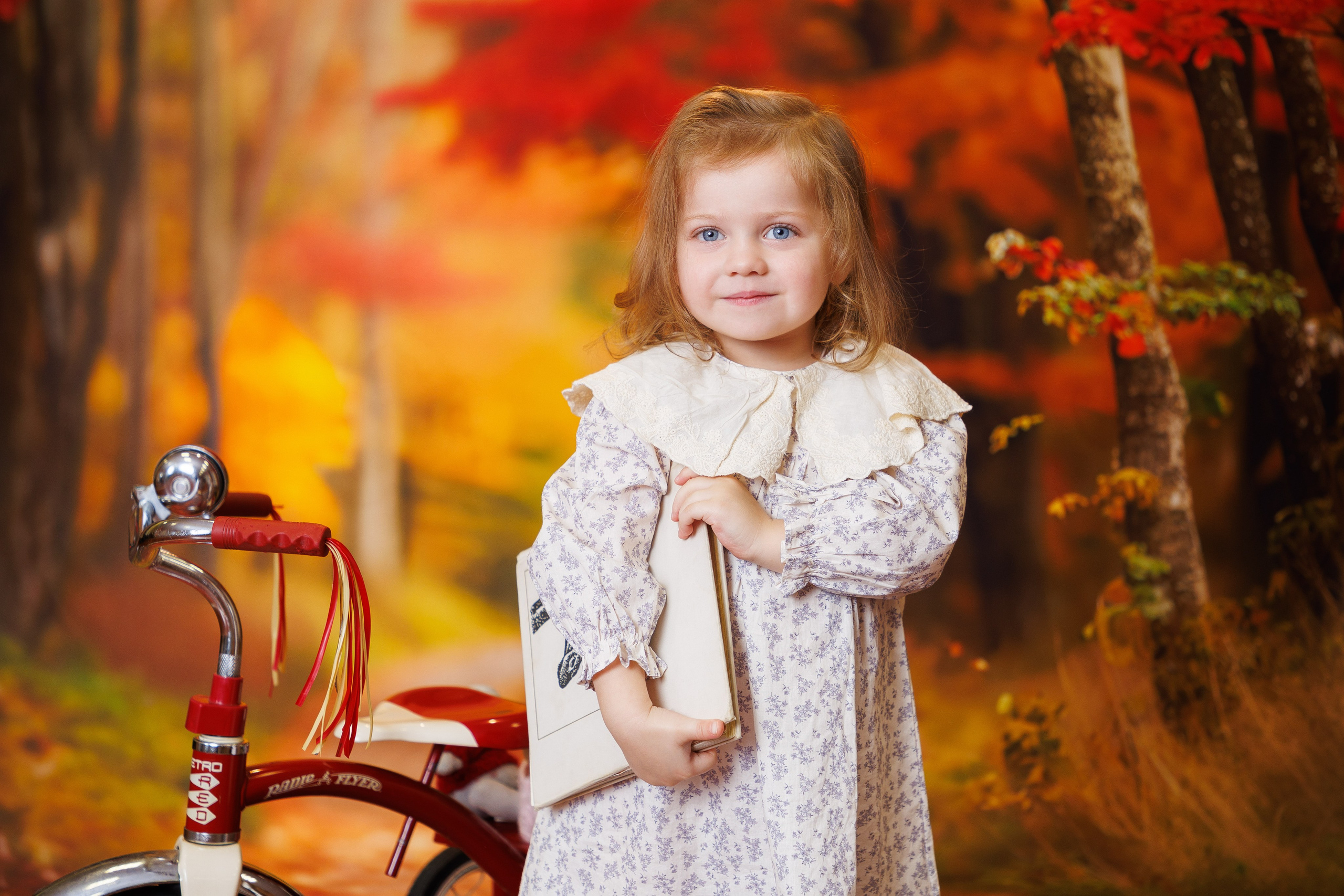 Велосипед. Детская фотостудия Москва