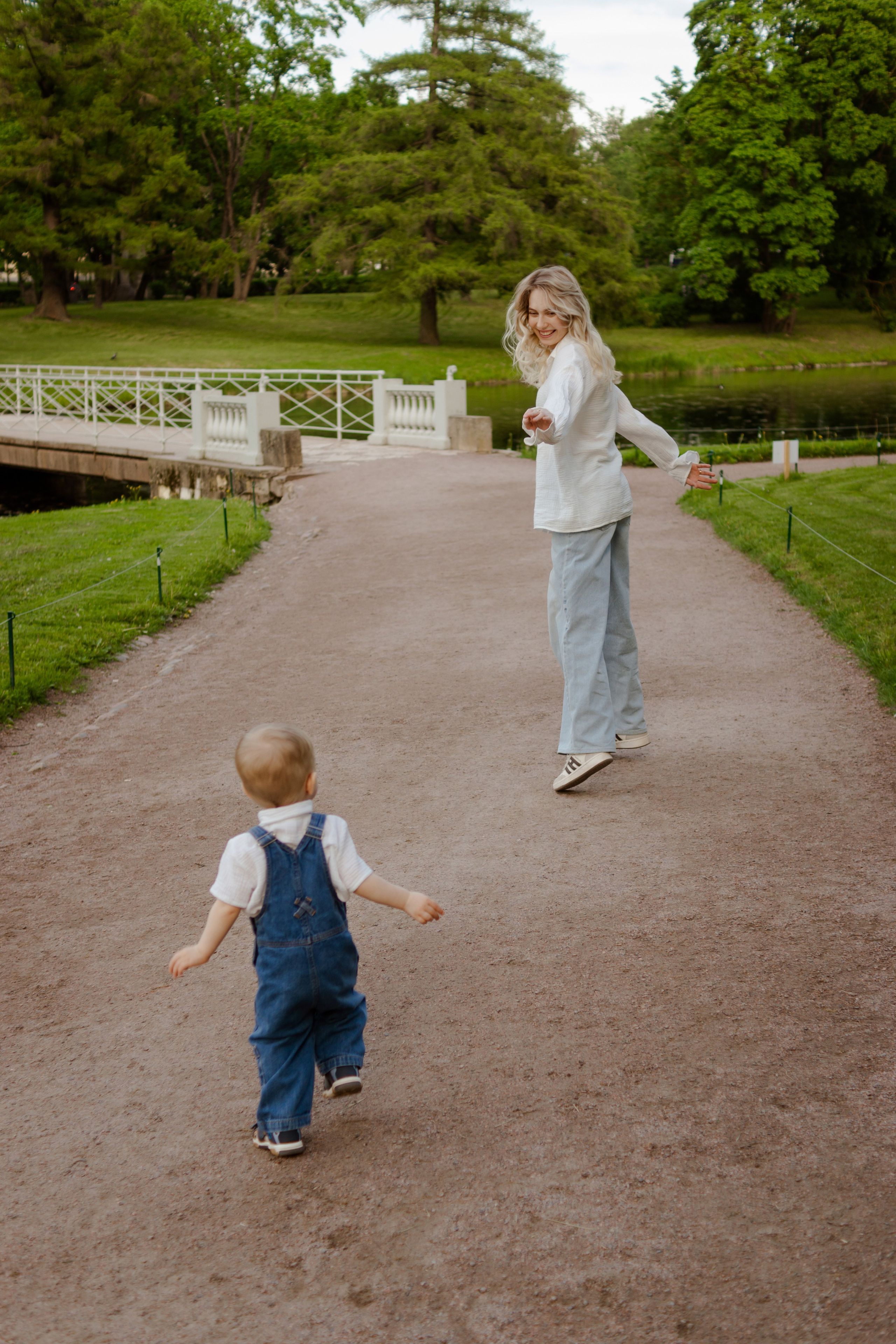 Аня с сыном Сашей