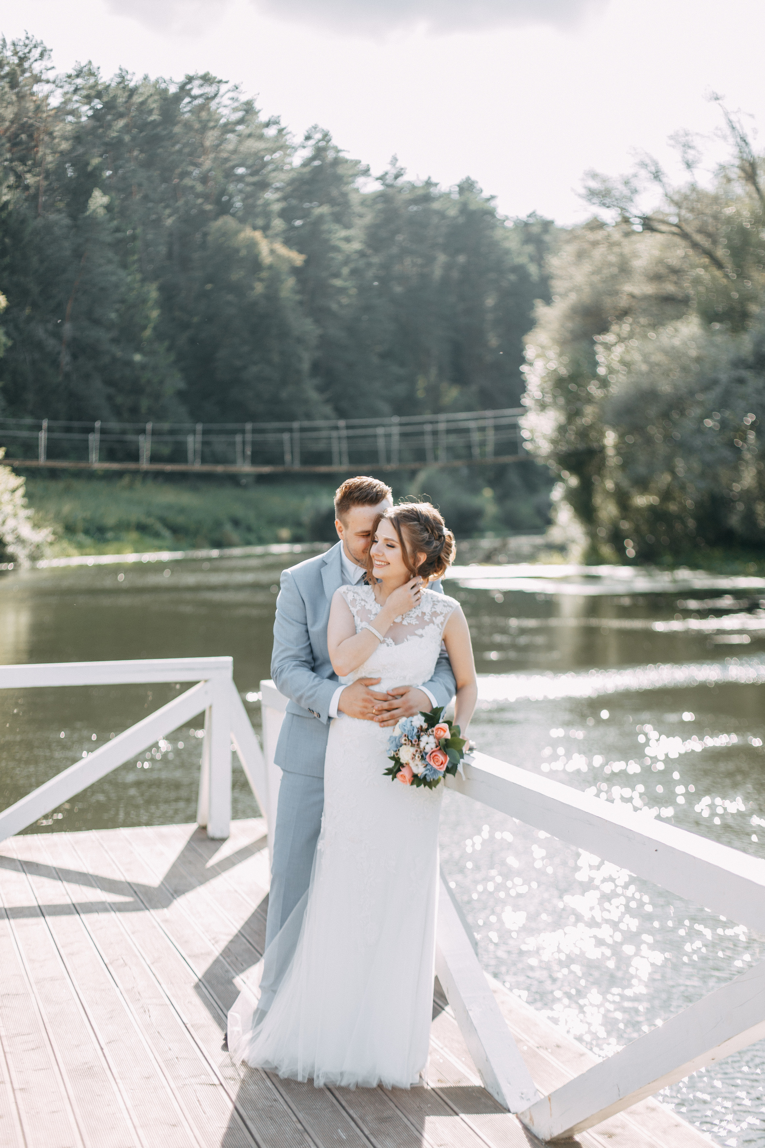 Лёша и Лена | Pine River. Свадебный фотограф Ангелина Зотова | Обнинск, Москва, Калуга