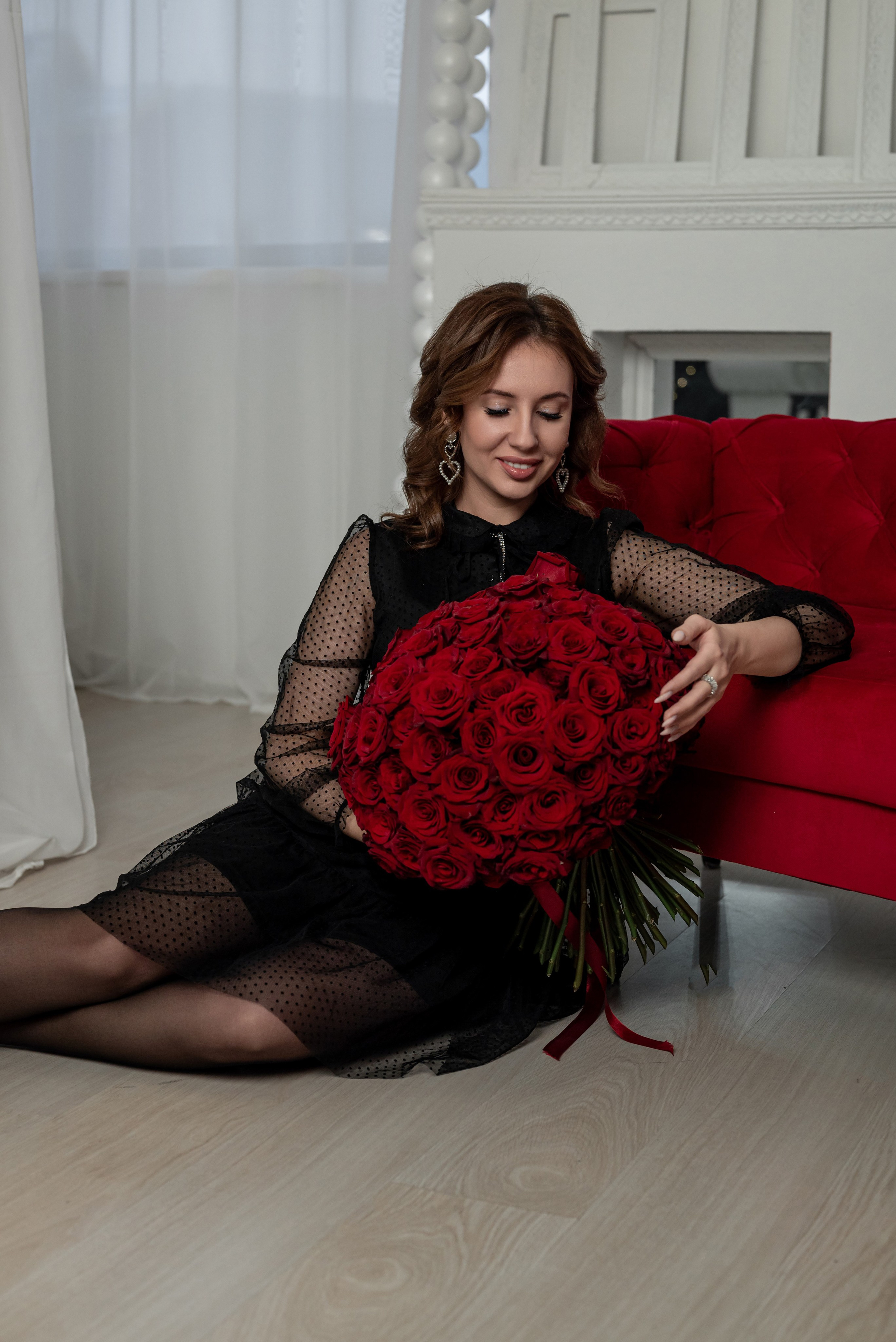 Фотопроект *101 красная роза* 2025 г. Фотограф в городе Салават