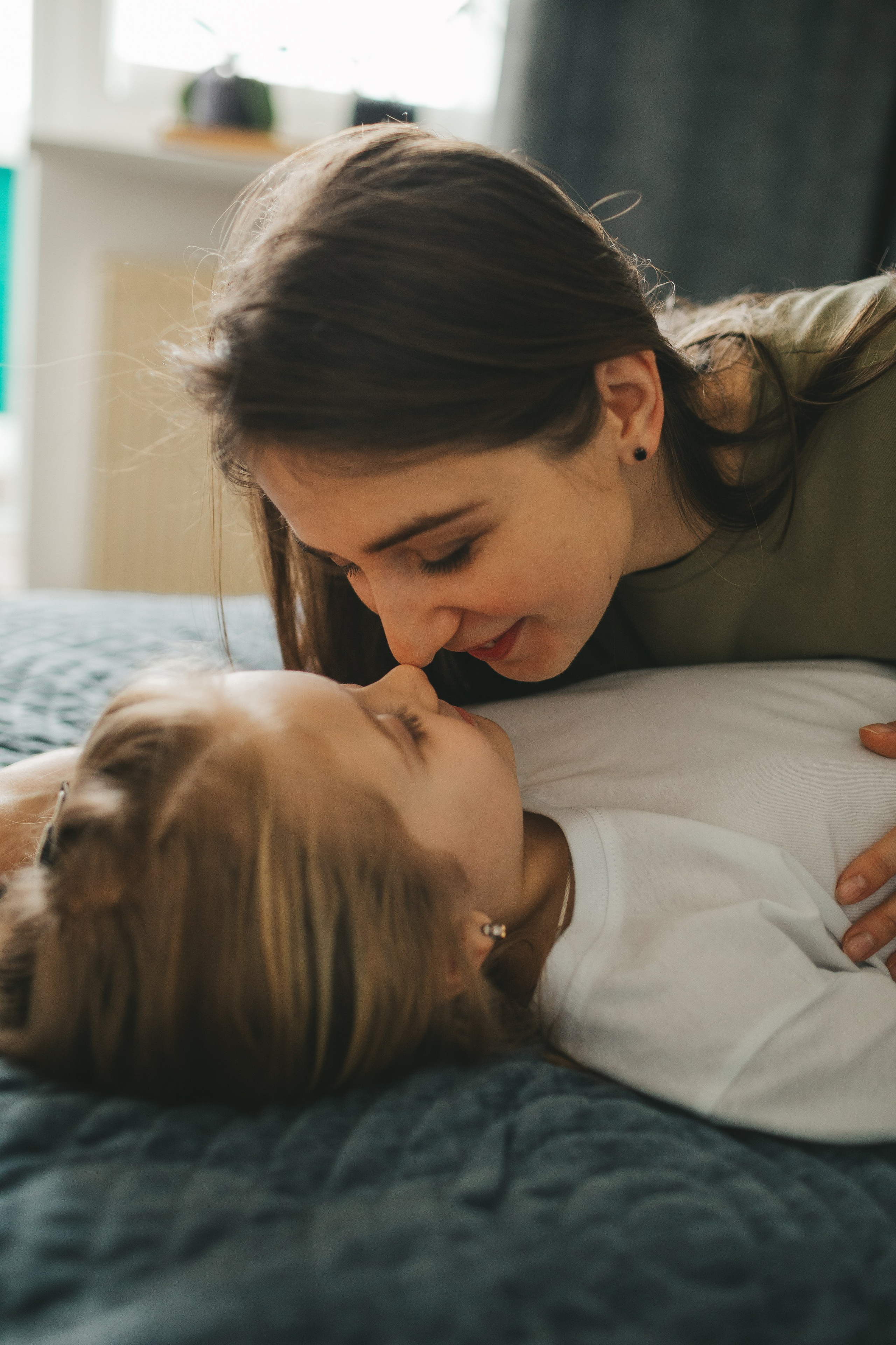 Семья Пети и Алёны (домашняя фотосессия). Семейный и детский фотограф и видеограф в Москве, Дрокина Наталья