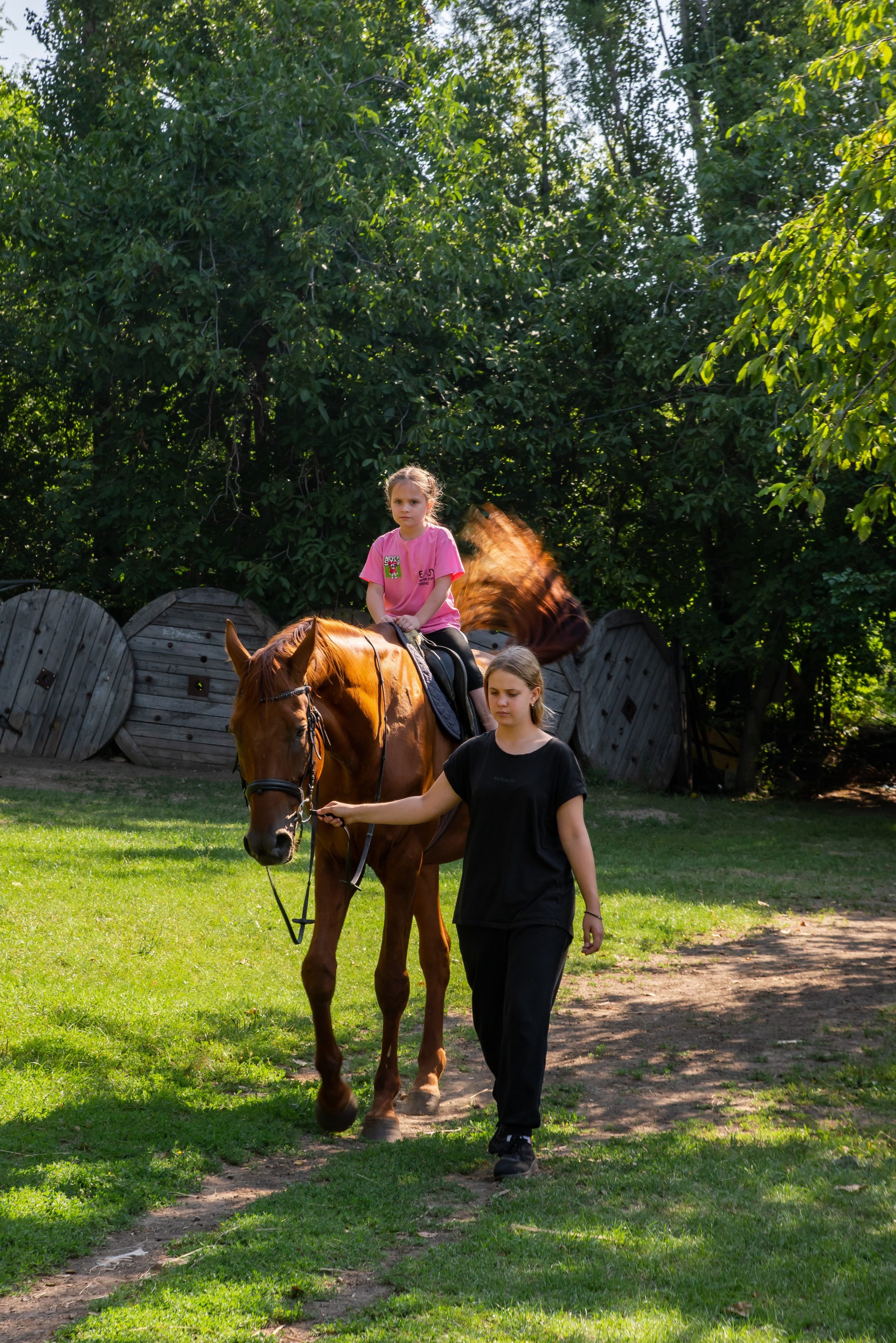 Конная прогулка. Фотограф Галина Нестерова