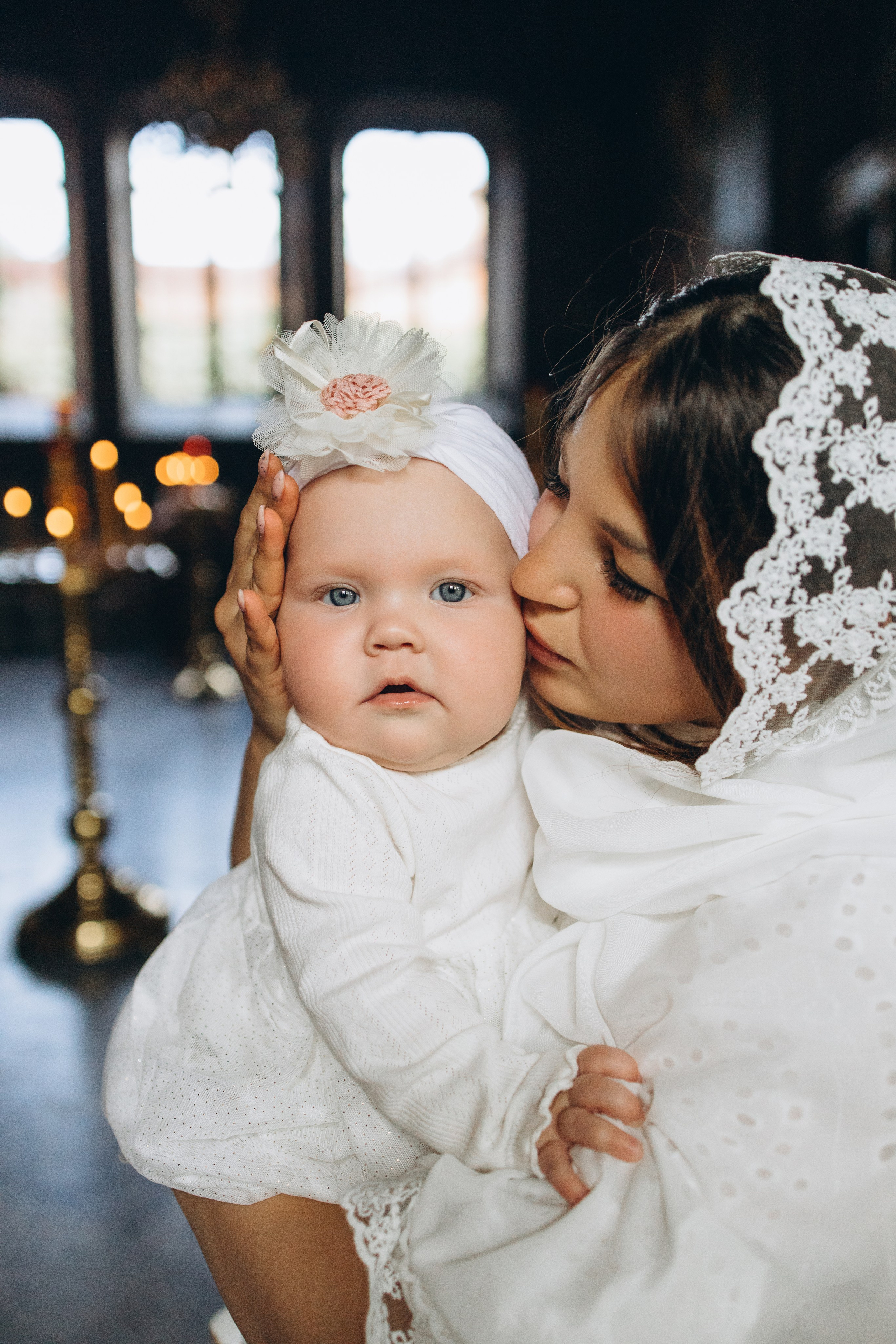 Таинство Крещения Софии. Свято-Ильинский храм Краснодар. Семейный фотограф Наталия Демченко, Краснодар