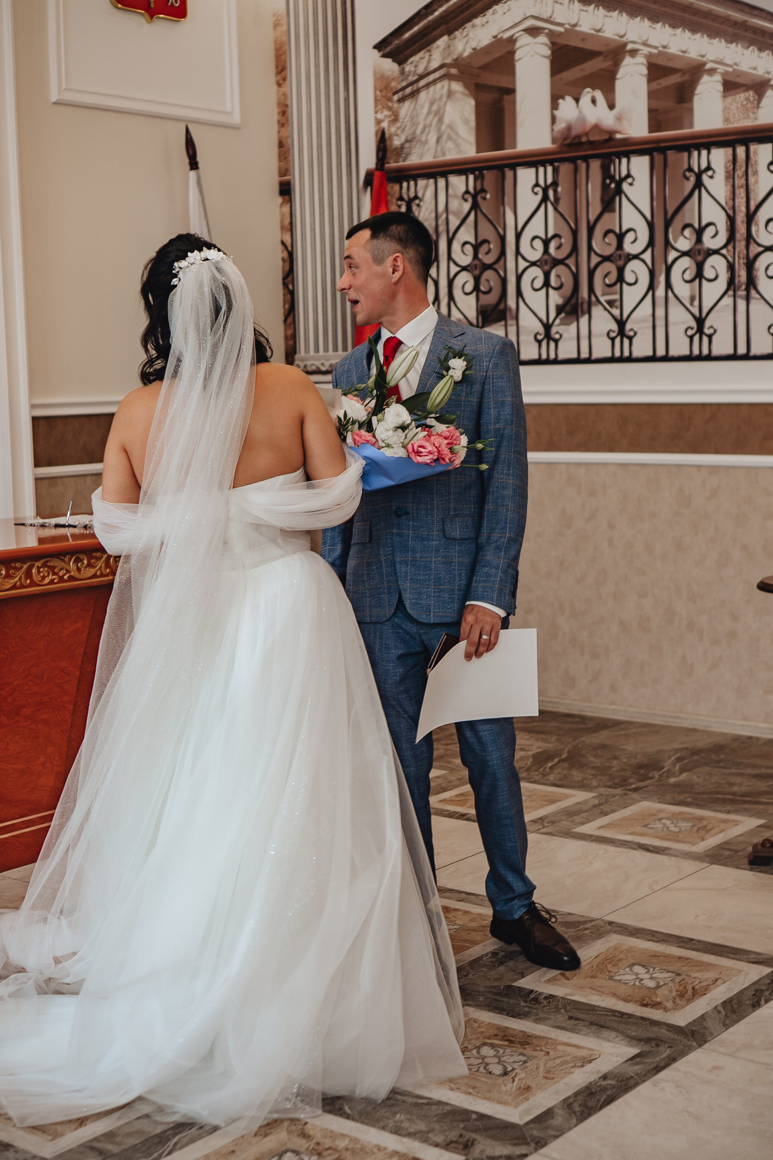 СВАДЕБНАЯ СЬЕМКА В ЗАГСЕ НА МОСКОВСКОМ ПРОСПЕКТЕ. Профессиональный фотограф, Санкт-Петербург — Виктория Богомолова