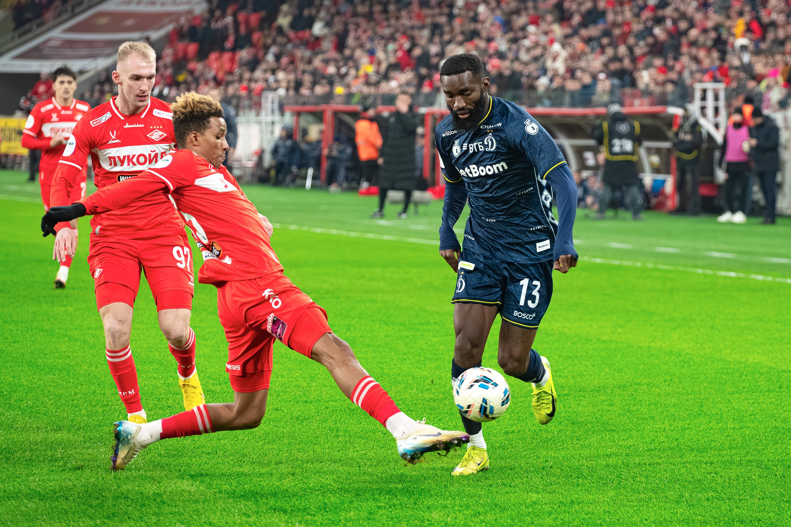 Спартак — Динамо — Чемпионат РПЛ. Спортивная фотосъемка в Москве и Московской области — Спорт в Москве