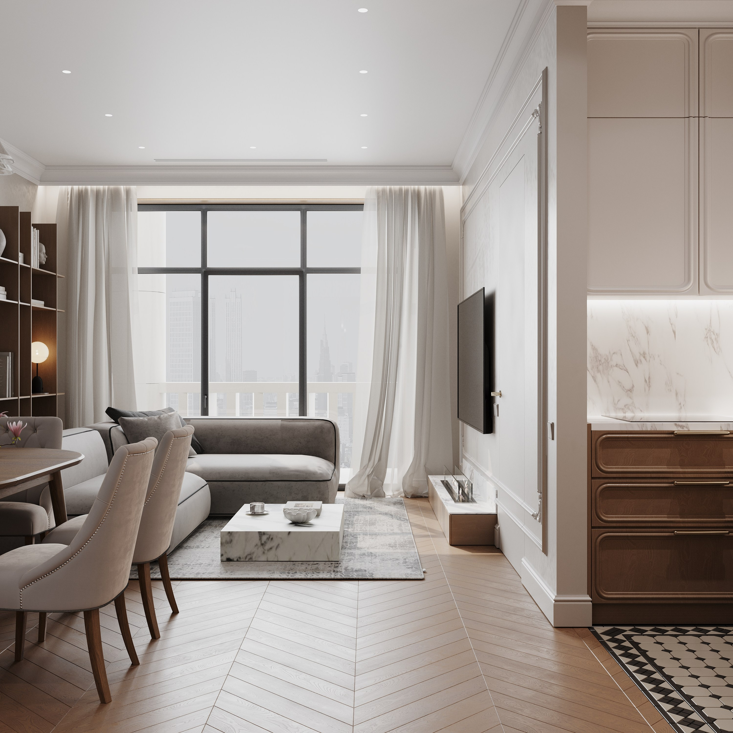 Жк Легенда Московский 65/ Санкт-Петербург/ 107кв.м. Ксения Барабаш дизайнер интерьера в Санкт-Петербурге