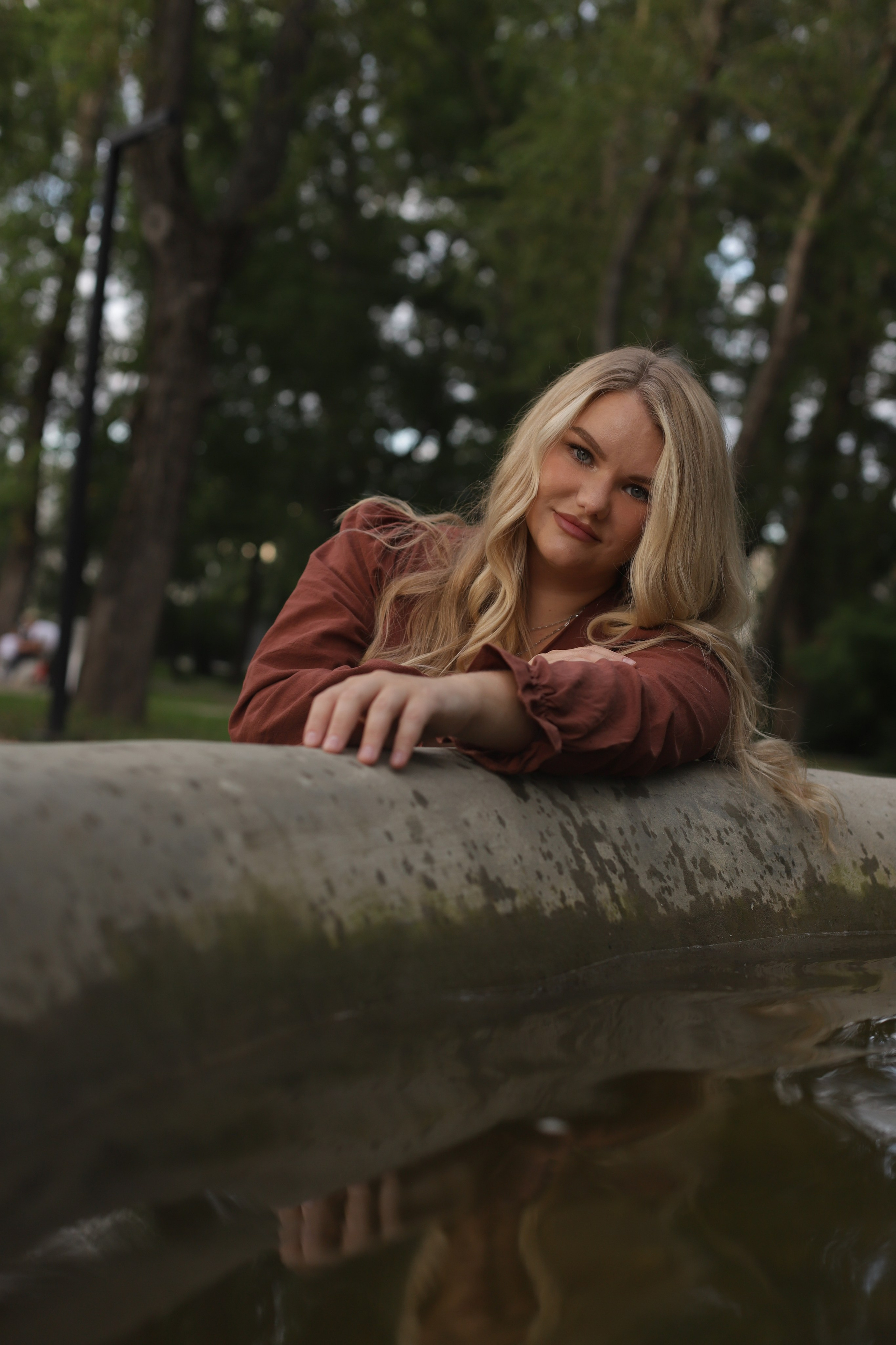 Летний парк и прекрасная Анна. Диана Николаева — фотограф город Балашиха