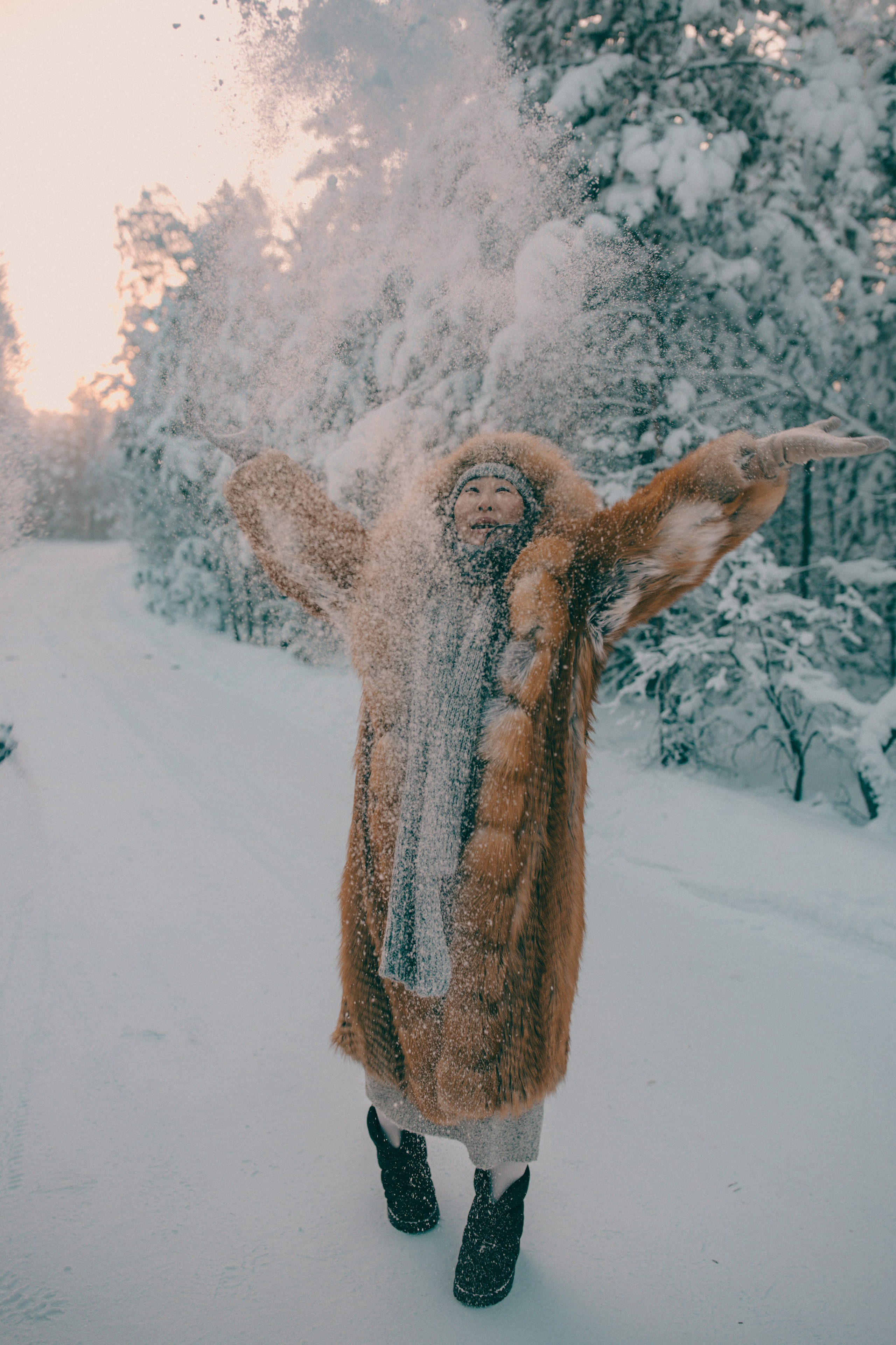 В -44 градусов на улице. Сергей Шарин семейный и творческий фотограф