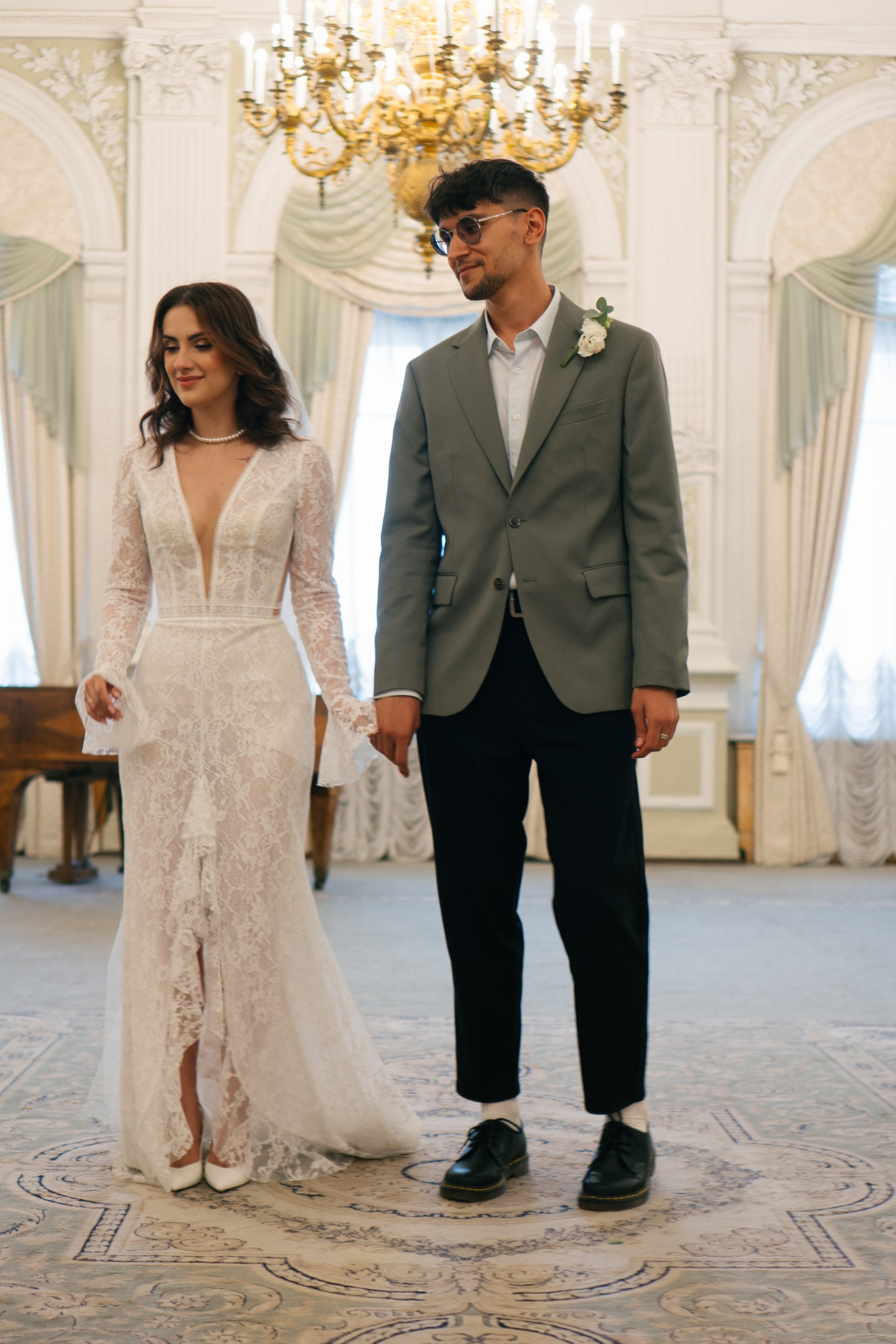 СВАДЕБНАЯ СЬЕМКА В ПЕРВОМ ДВОРЦЕ БРАКОСОЧЕТАНИЯ. Профессиональный фотограф, Санкт-Петербург — Виктория Богомолова