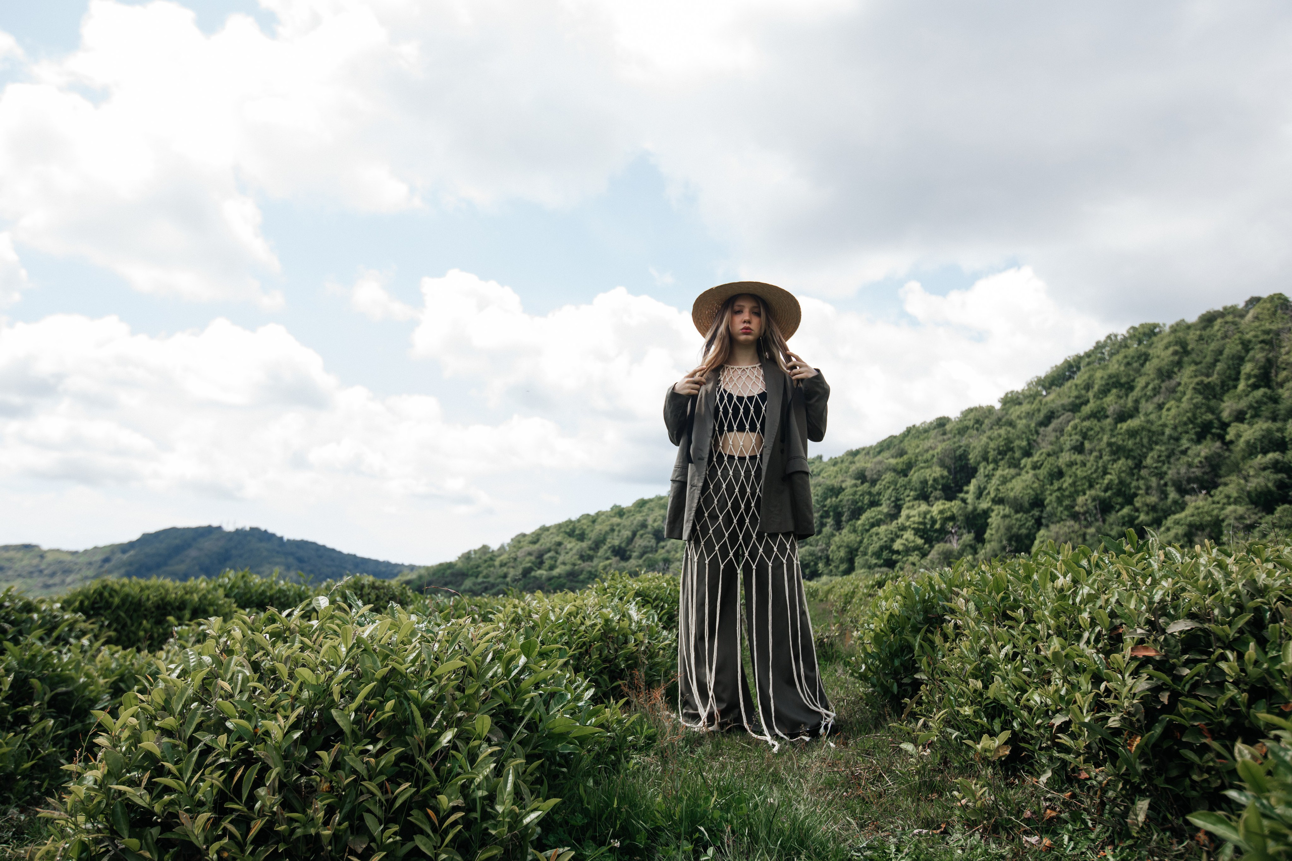 Tea plantation. Efimova Model Agency