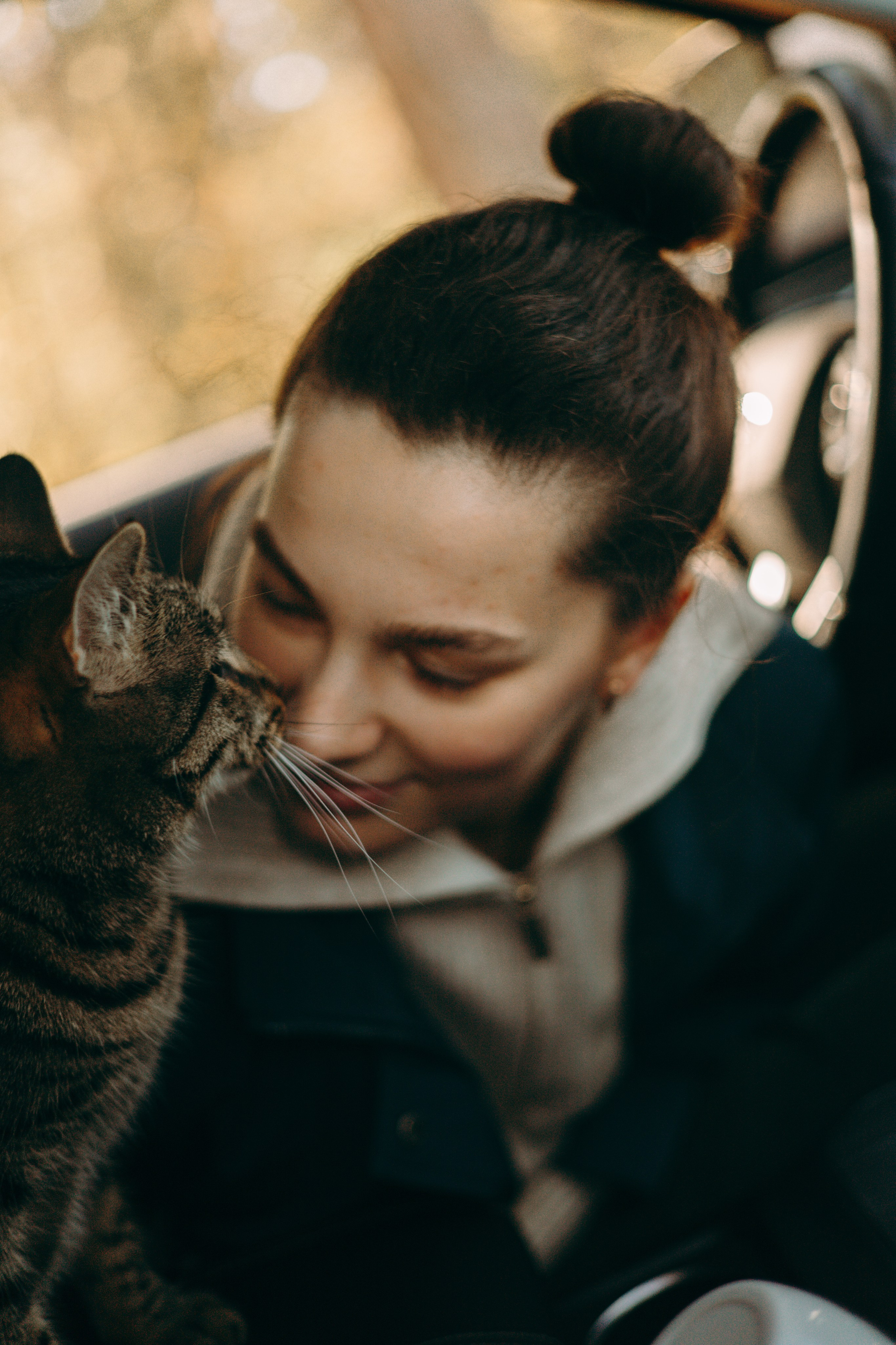 Настя & Айрис. Их глаза-как два огонька в ночи. Фотограф — анималист •love-story•|Санкт-Петербург