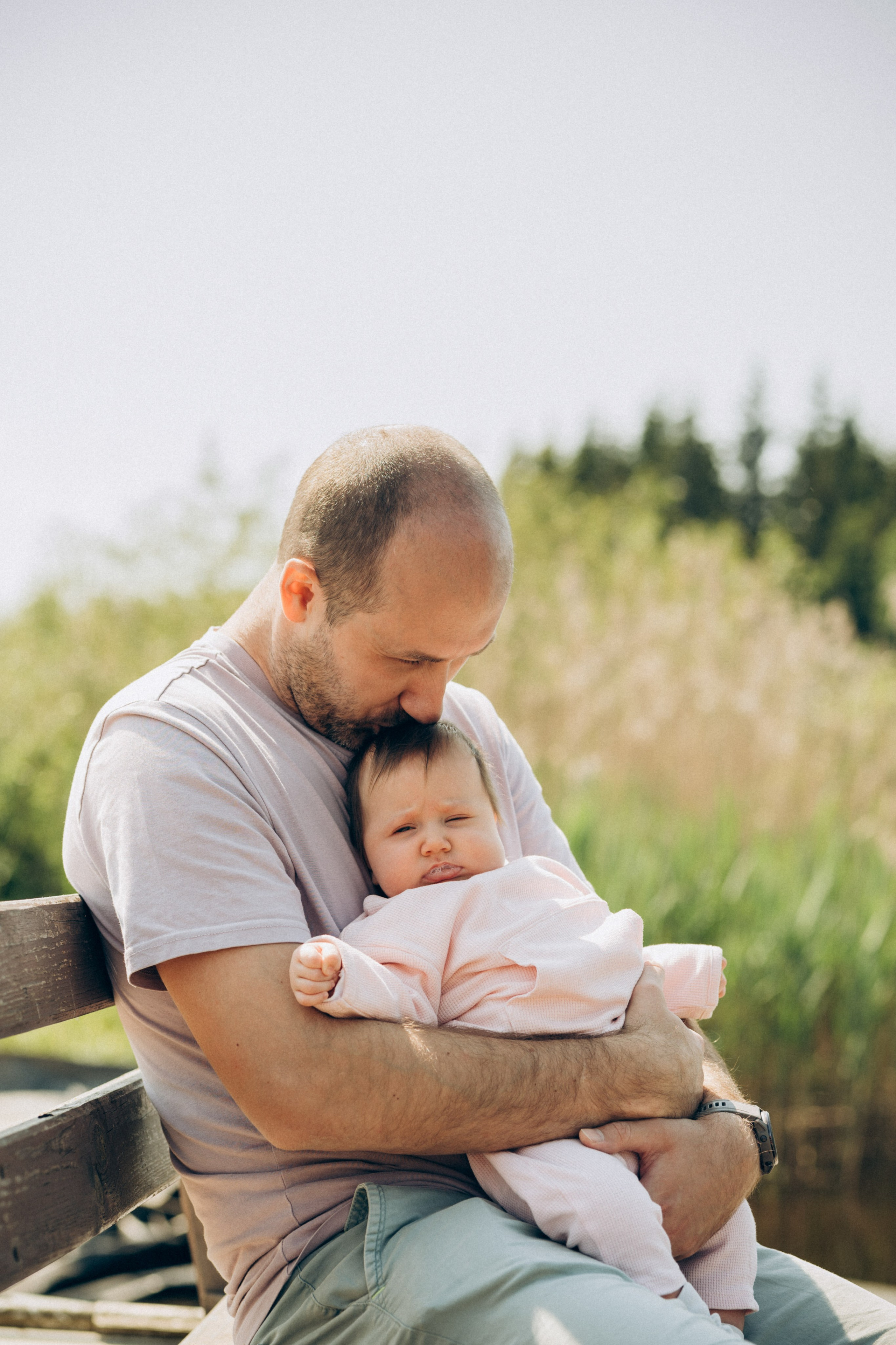 Женя, Аня и Машуня в Лугах