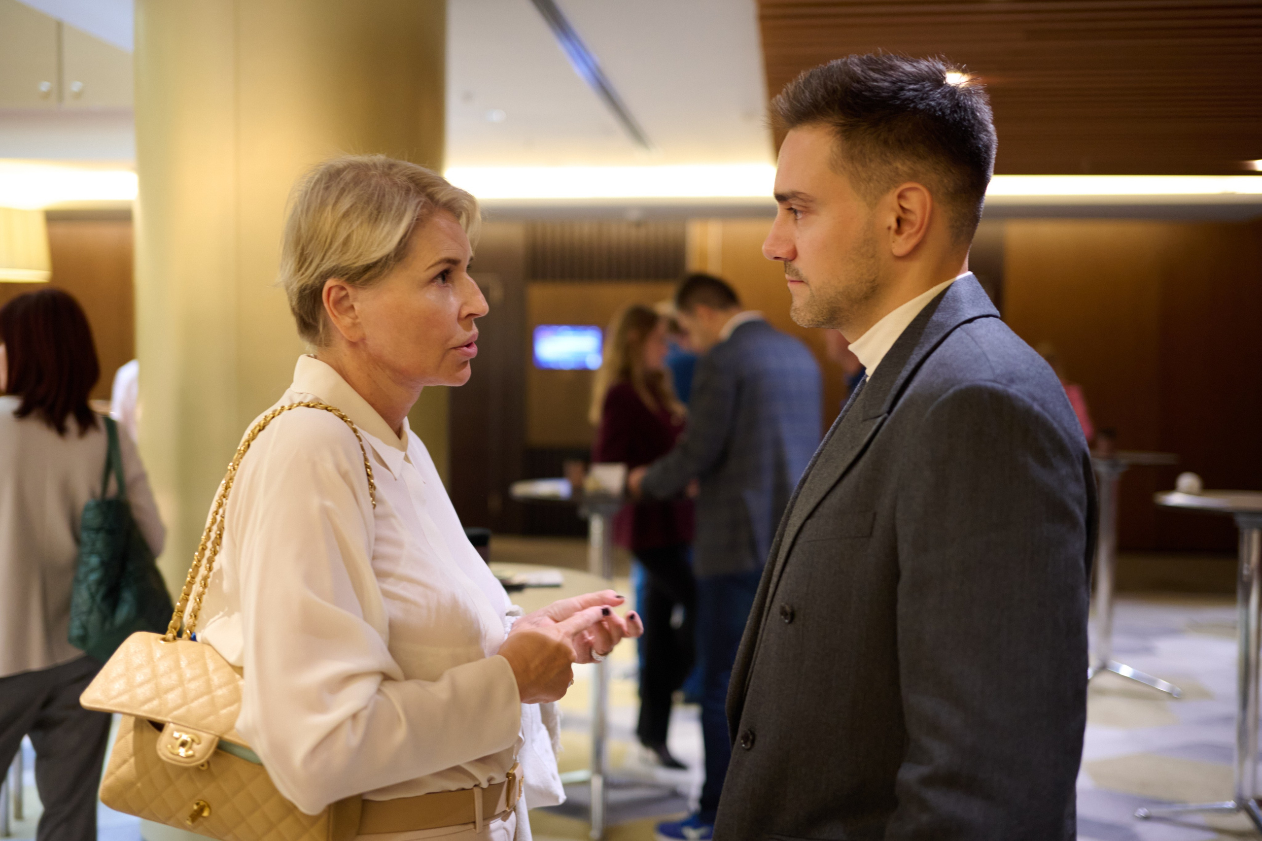 Репортажная съёмка конференции в Москве